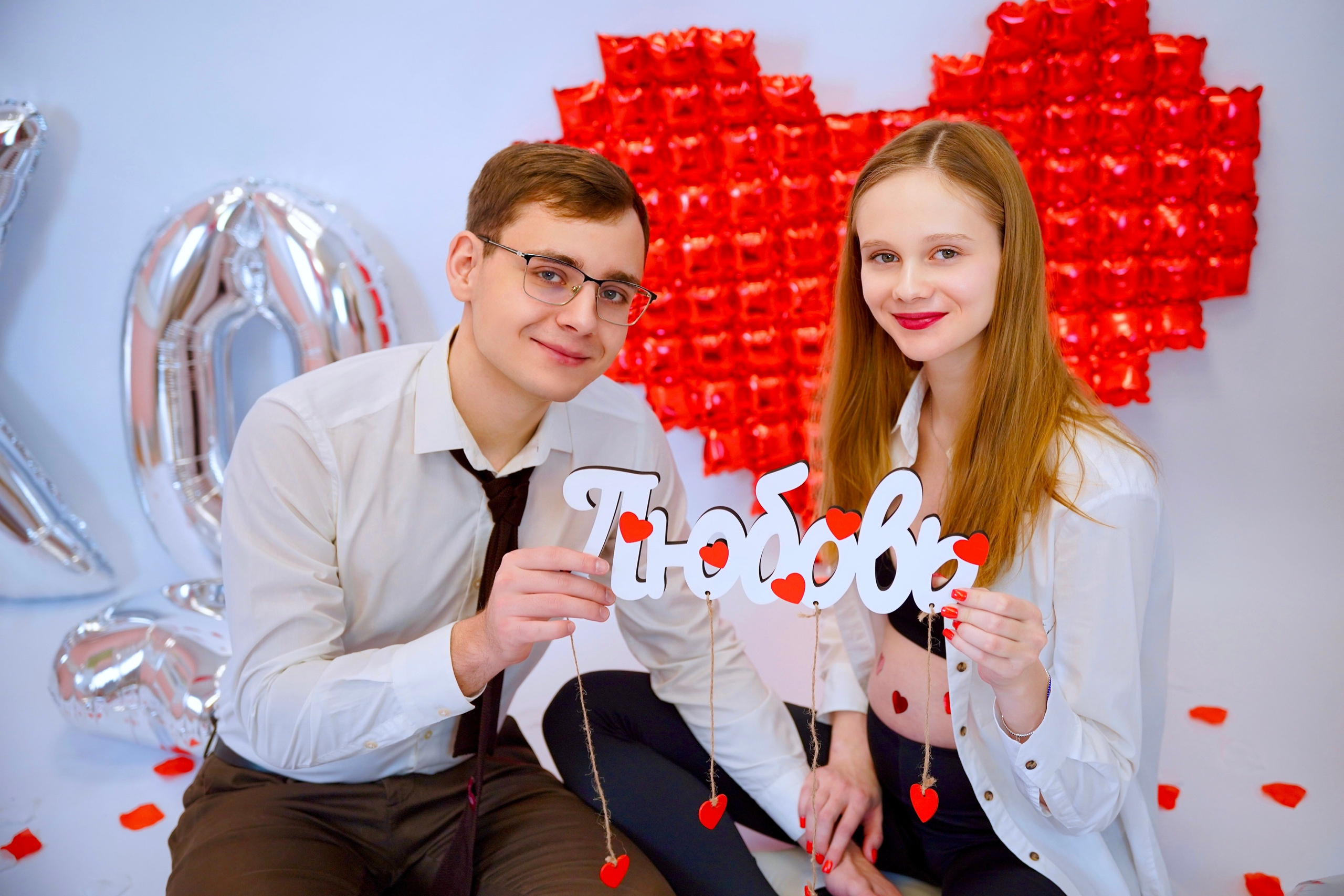 День Влюбленных 2025 № 2. Семейный и детский фотограф Александра Гвоздикова