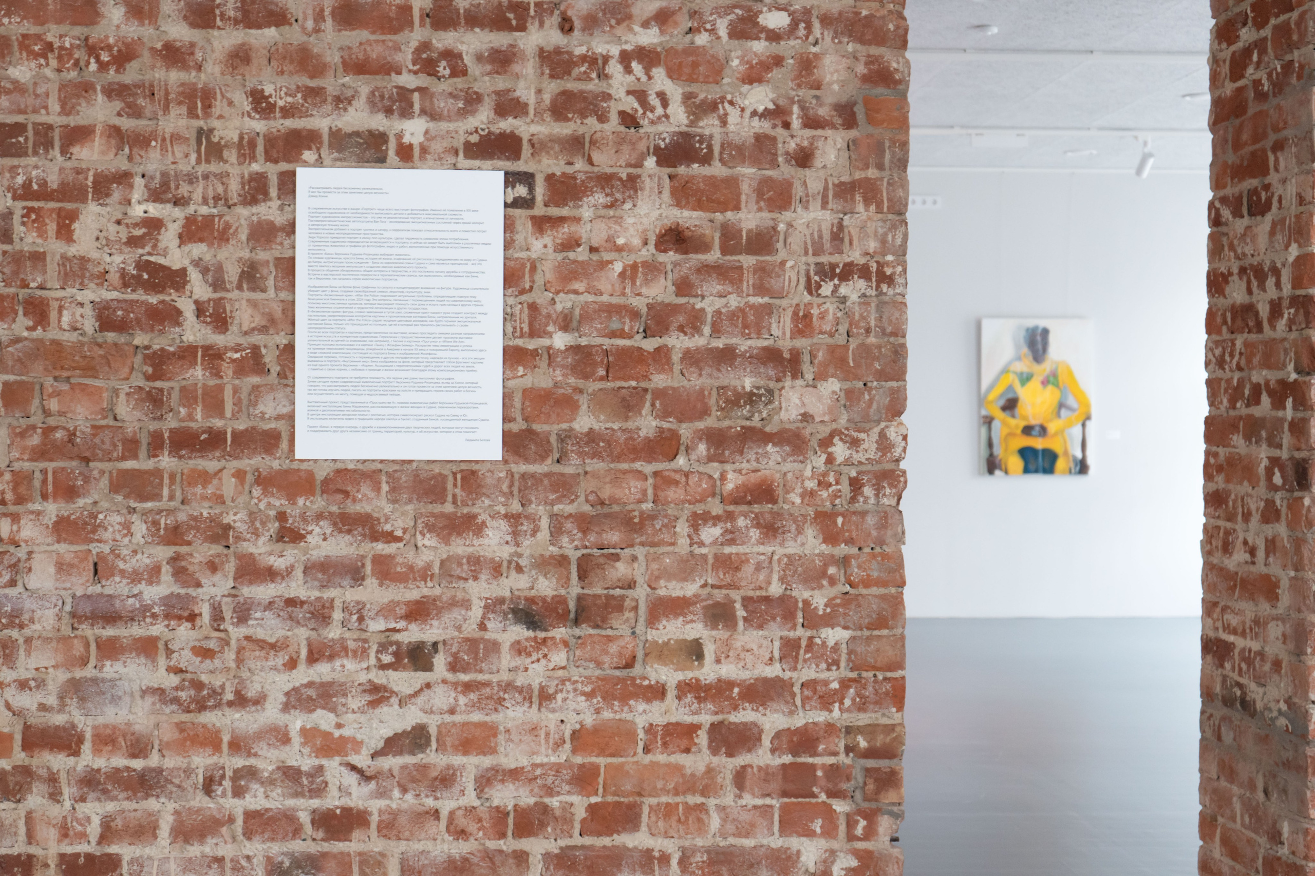 Экспозиция «Бина» Вероники Рудневой-Рязанцевой. Юля Мурашова портретный и документальный фотограф