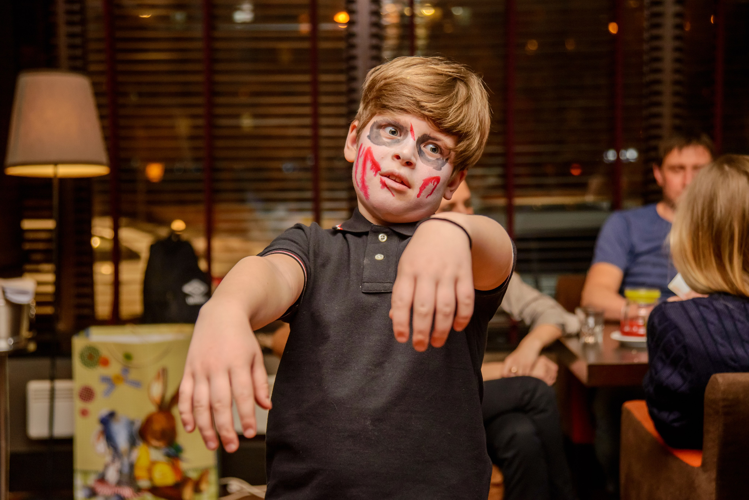 Детский день рождения в ресторане