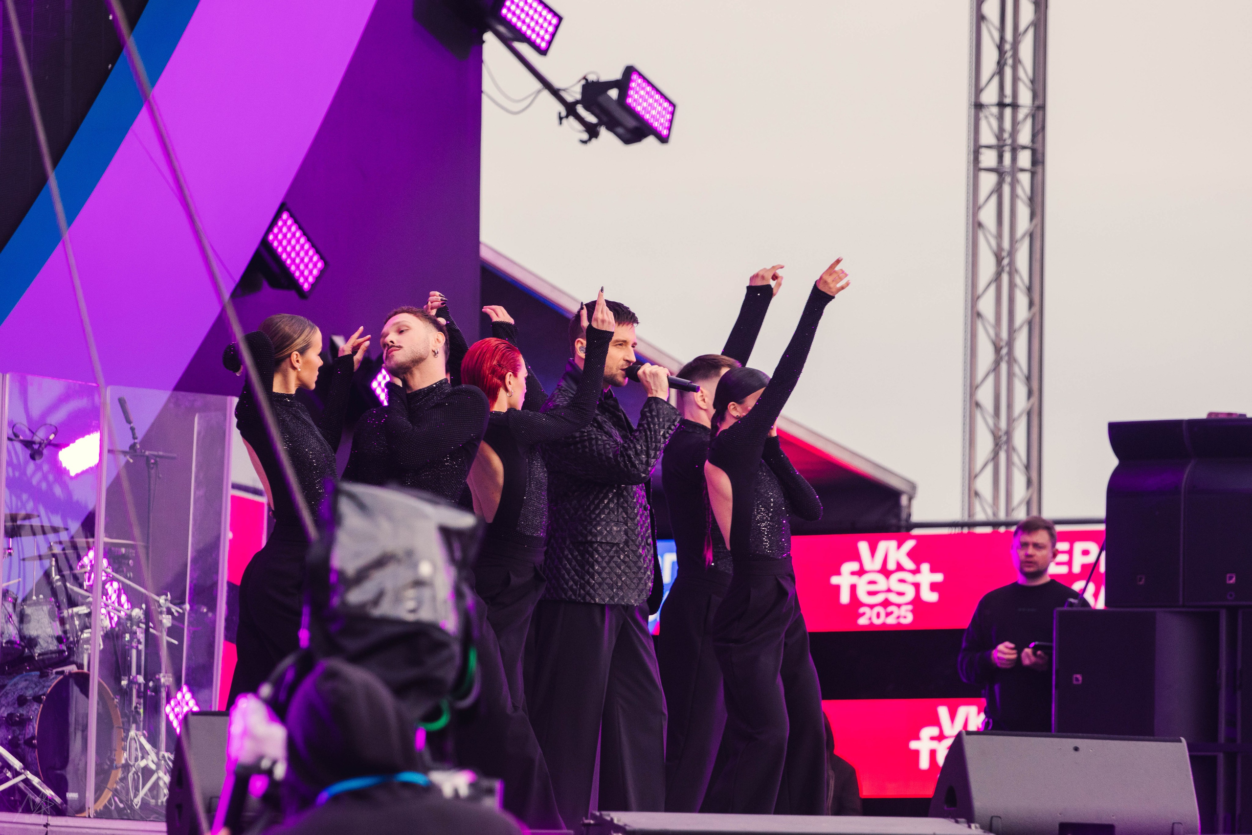 Сергей Лазарев // VK фест Санкт-Петербург. Концертный фотограф