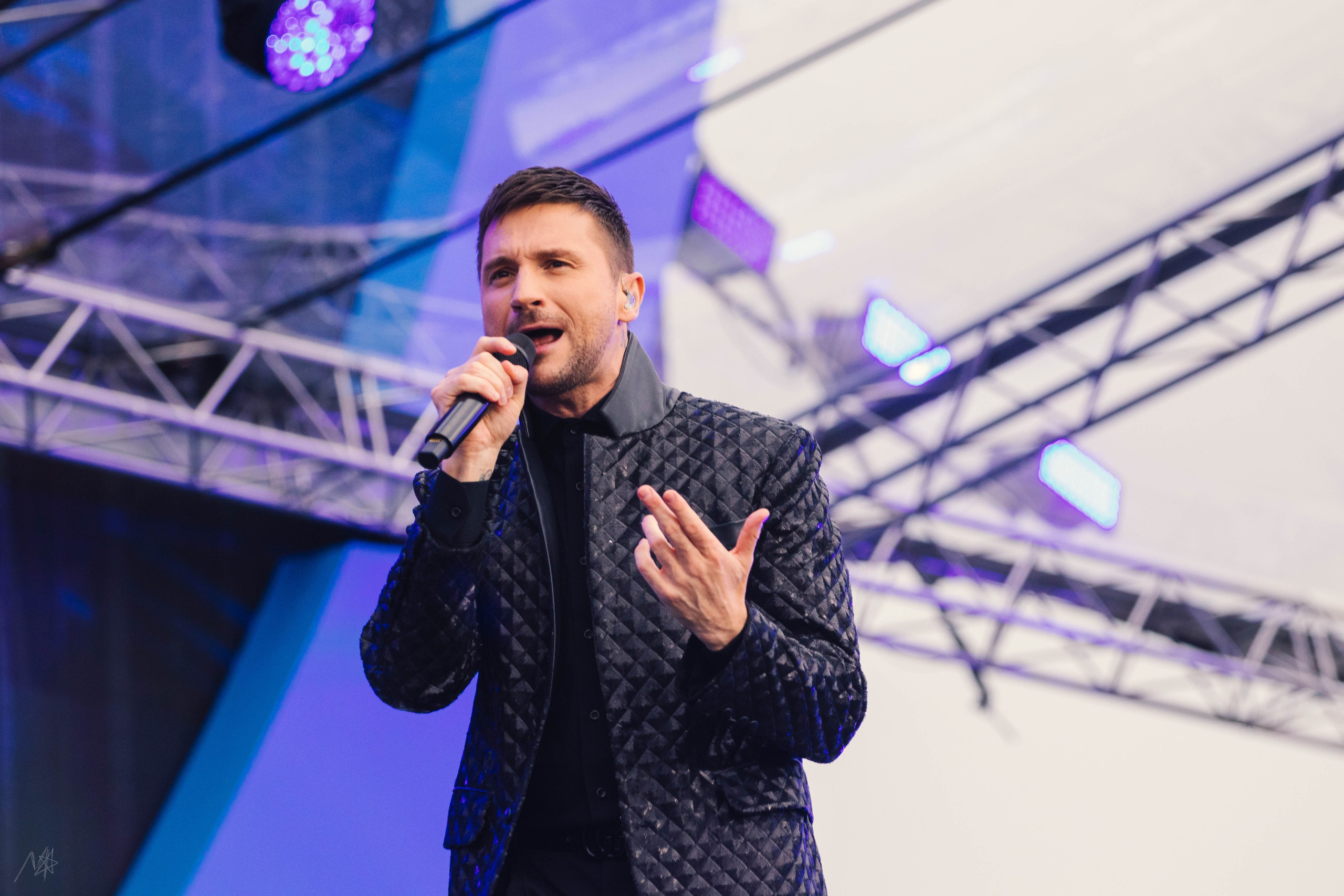 Сергей Лазарев // VK фест Санкт-Петербург. Концертный фотограф