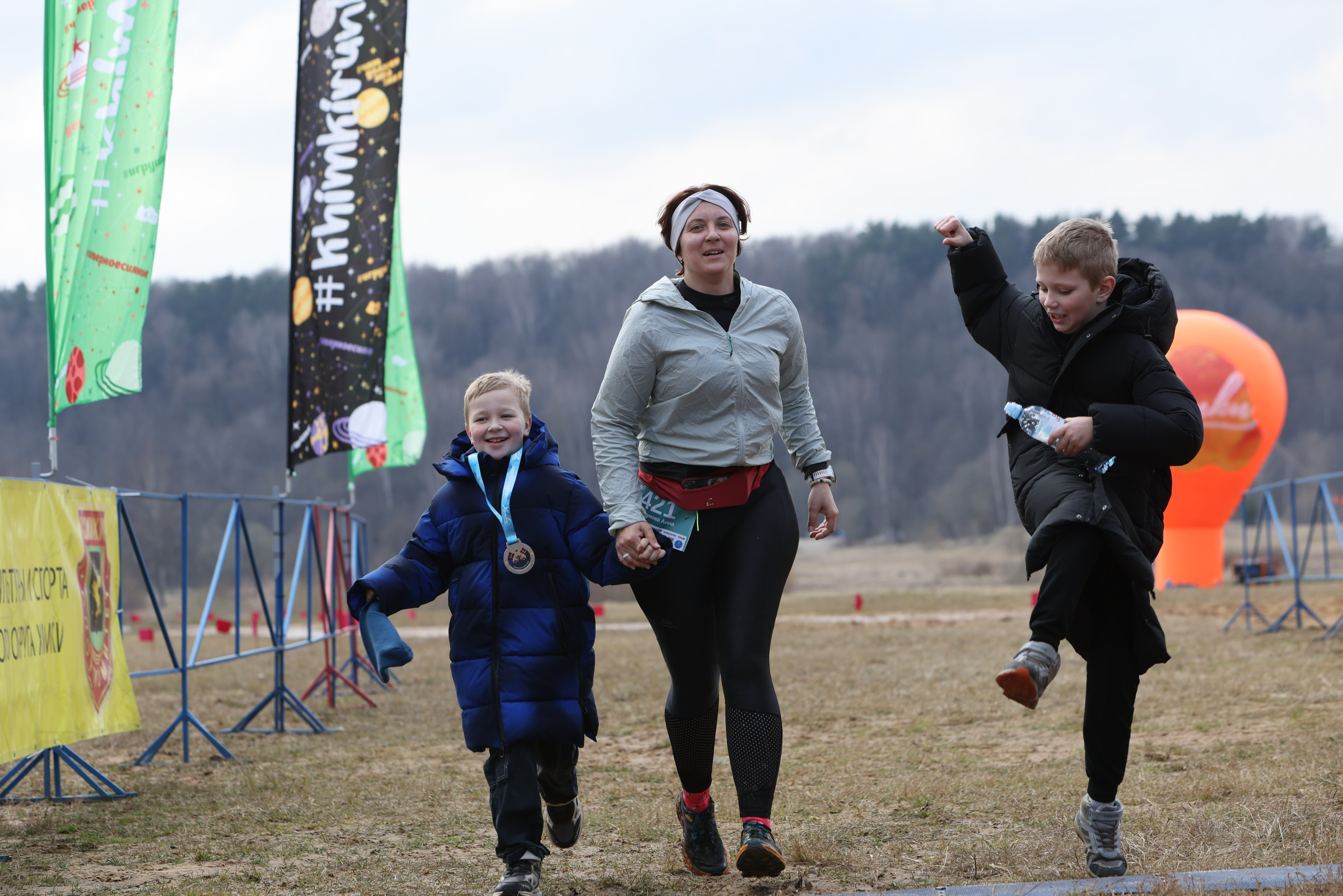 Трейл Химкинский лес, 12.04.26. Фотограф Сергей Ловкий