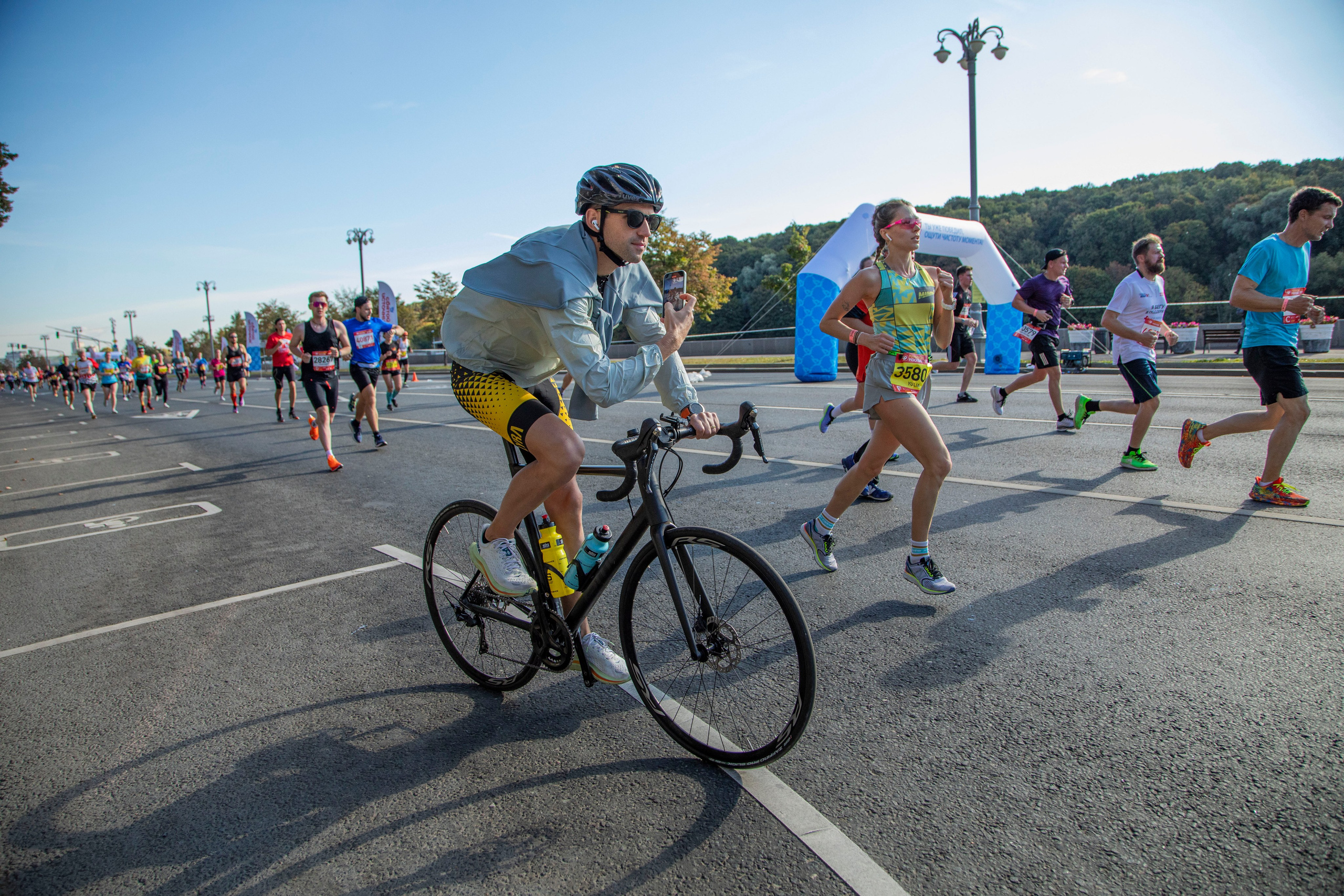 Московский марафон 17 сентября 2023 г. Фотограф Сергей Ловкий