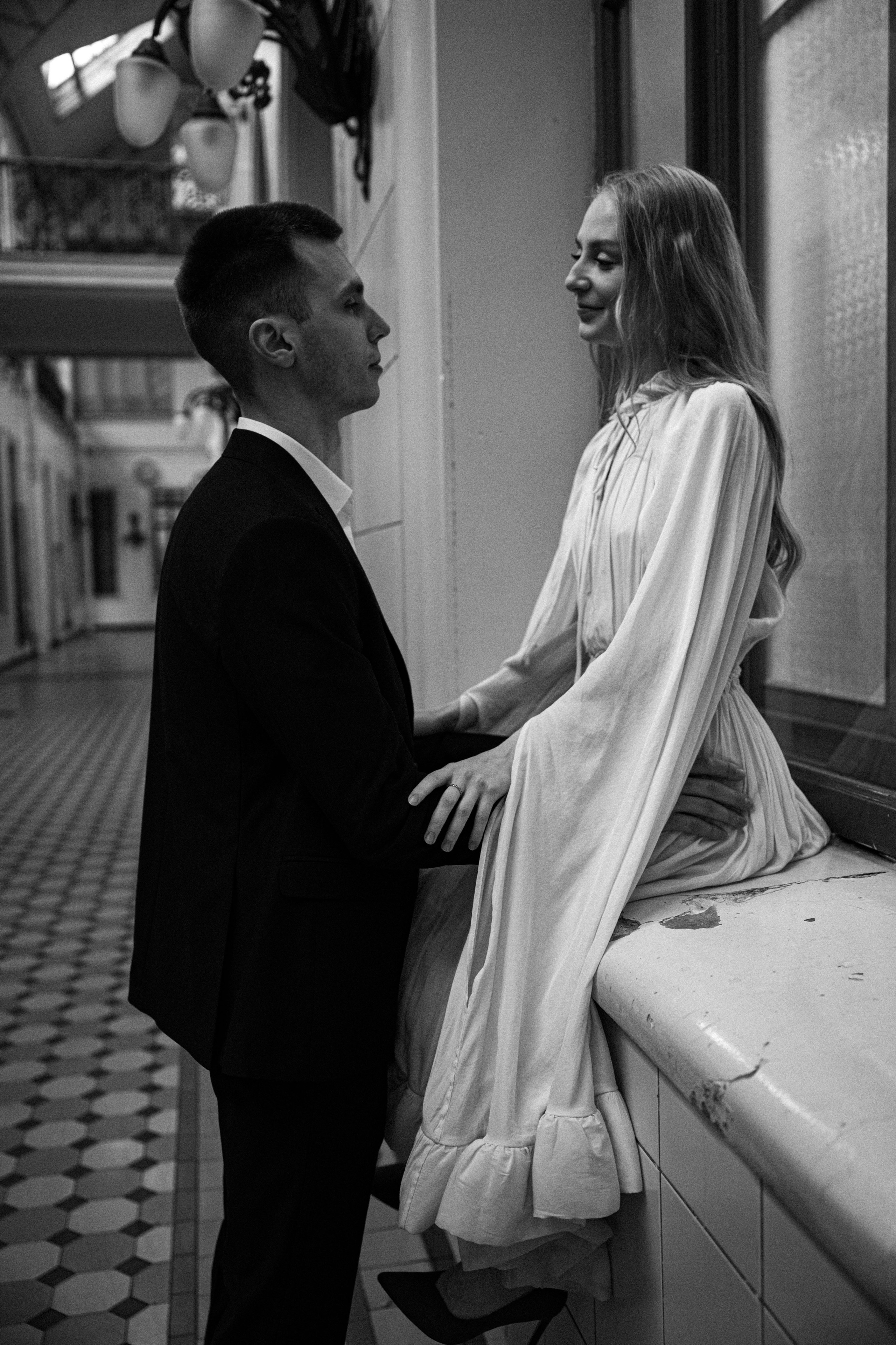 Даша и Константин Витебский вокзал. Фотограф/видеограф в Санкт-Петербурге Динара Гольдина