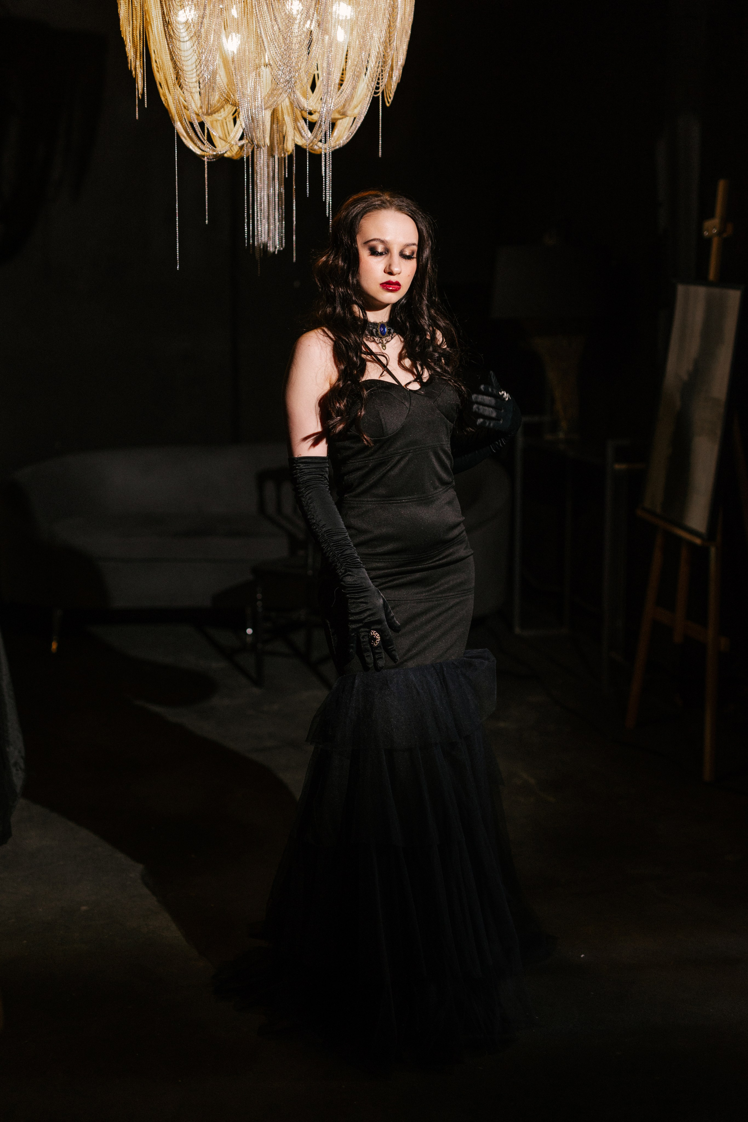 Таинственность чёрного. Свадебный и портретный фотограф — Мария Костина