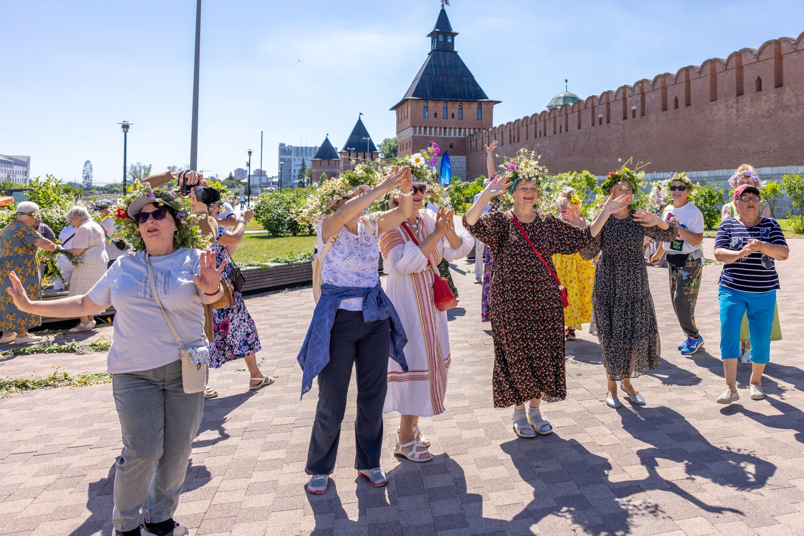 Фестиваль «Ромашковый хоровод». Северная ходьба. Фотограф в Туле Крупский АнДРей. Фотостудия «КАДР71» в Туле