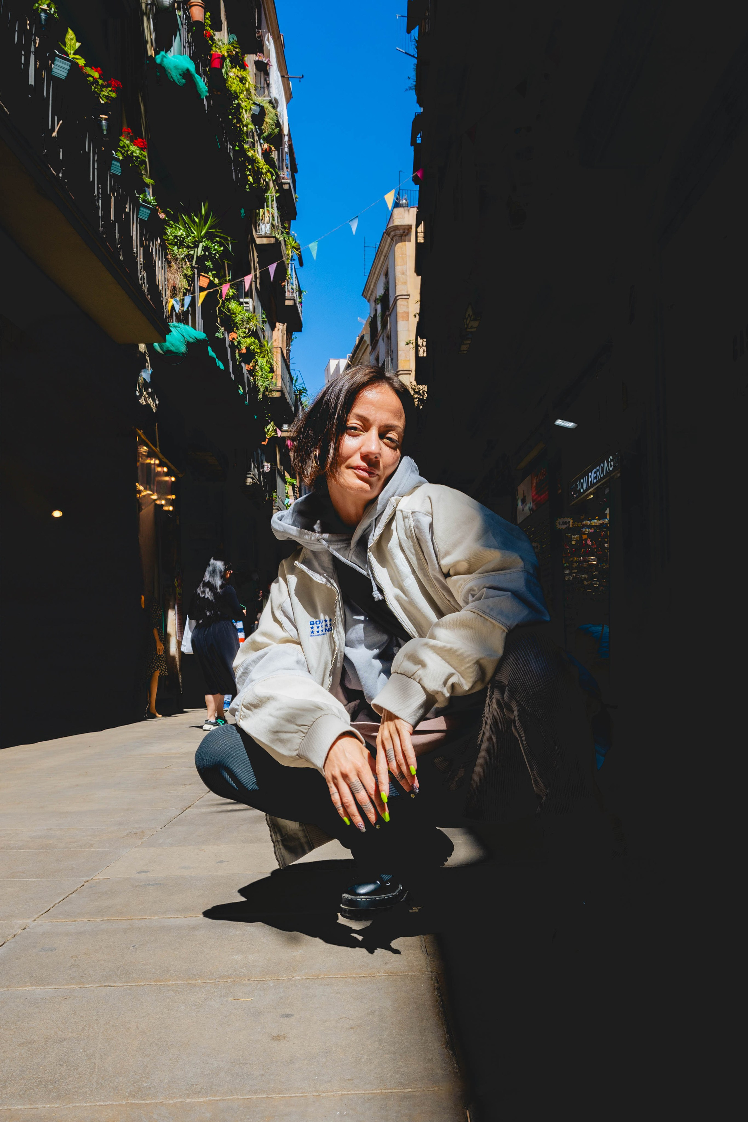 Mariam in Barcelona. Fotograf Dmitrii Donets