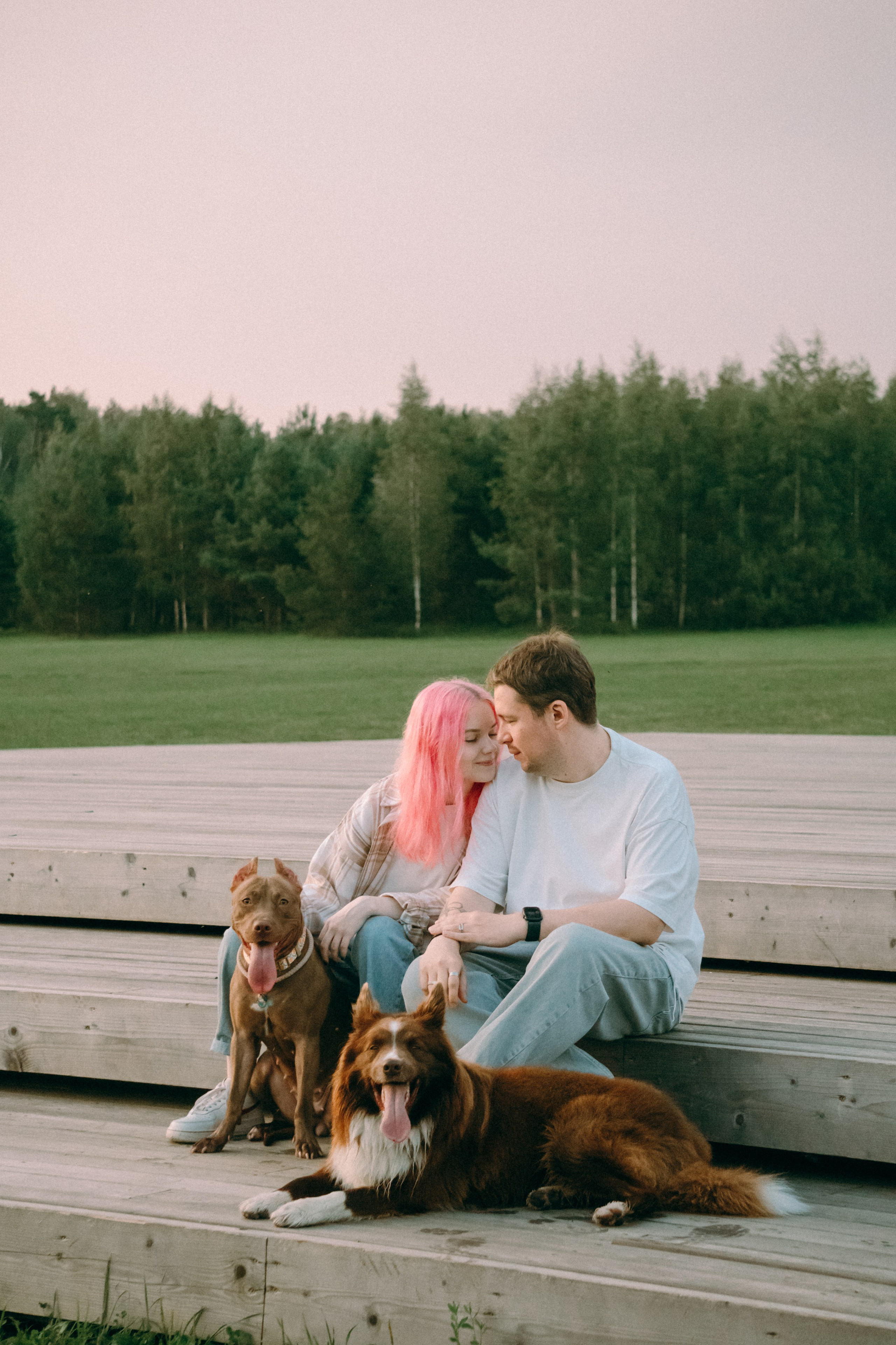 Виолетта, Лила и Питер. Фотограф-анималист Ксения Воробьева, Москва