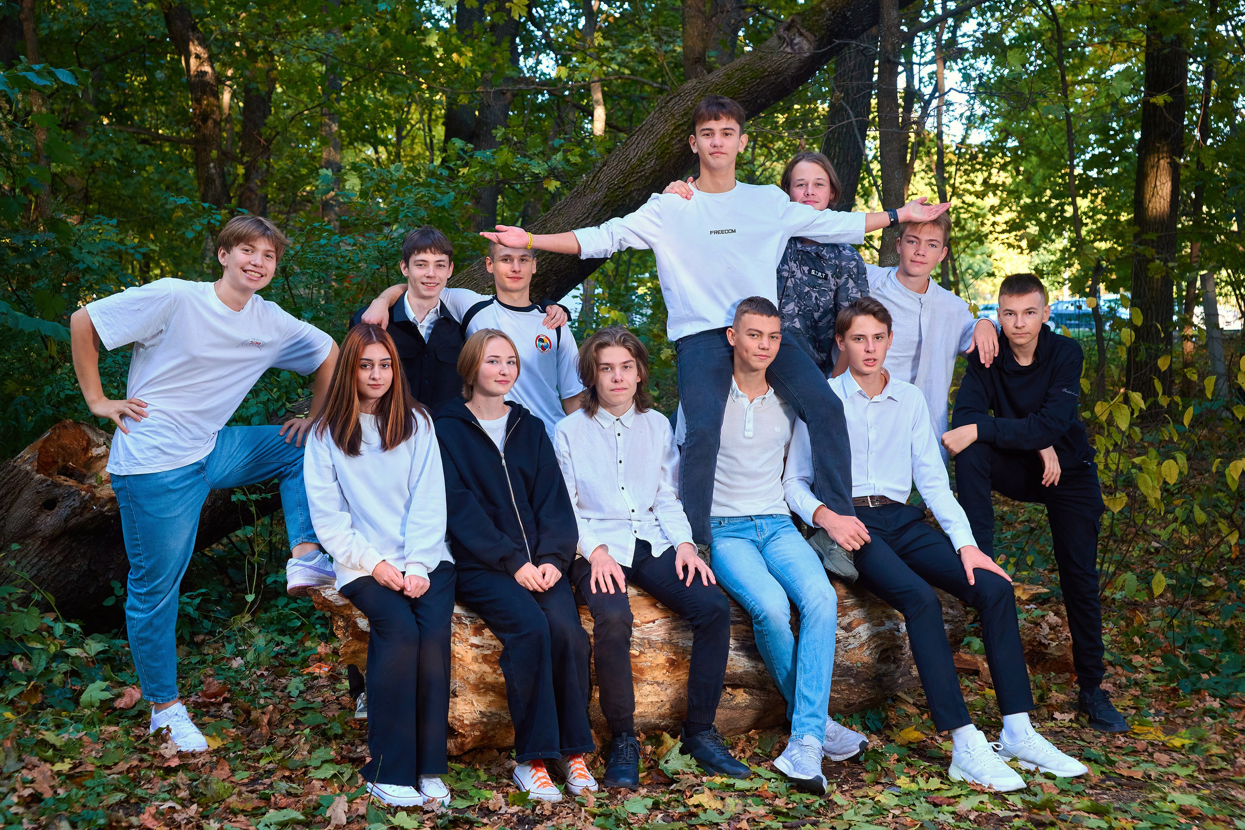 Осень в лесу. 9 класс. 2023. Childrenfoto.ru