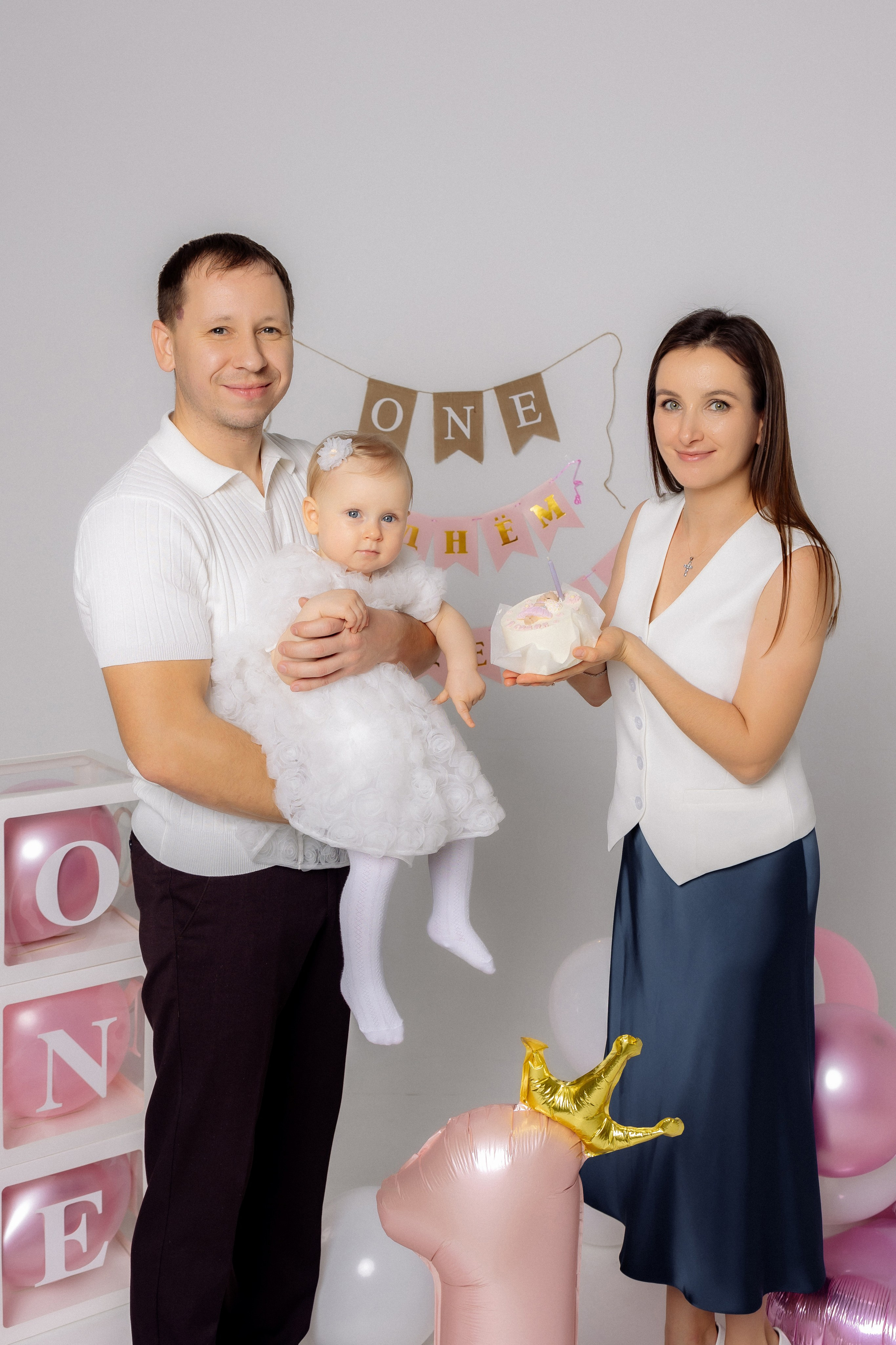 Первый годик. Зотова Алена — семейный и женский фотограф в Зеленограде