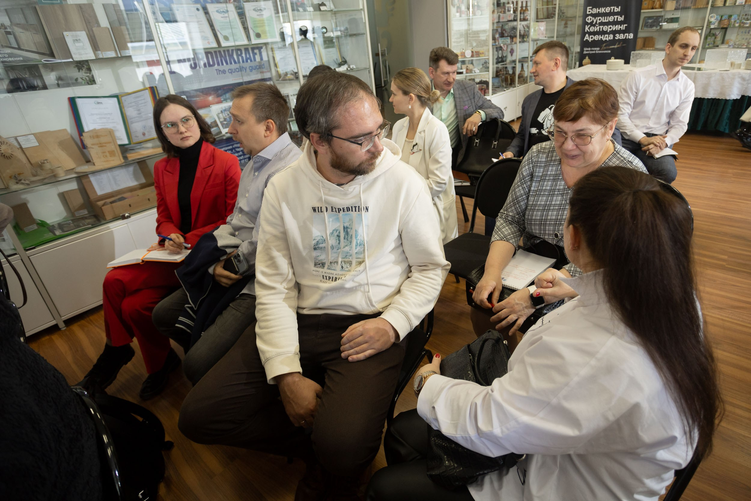 Фоторепортаж бизнес семинара компании SV-класс