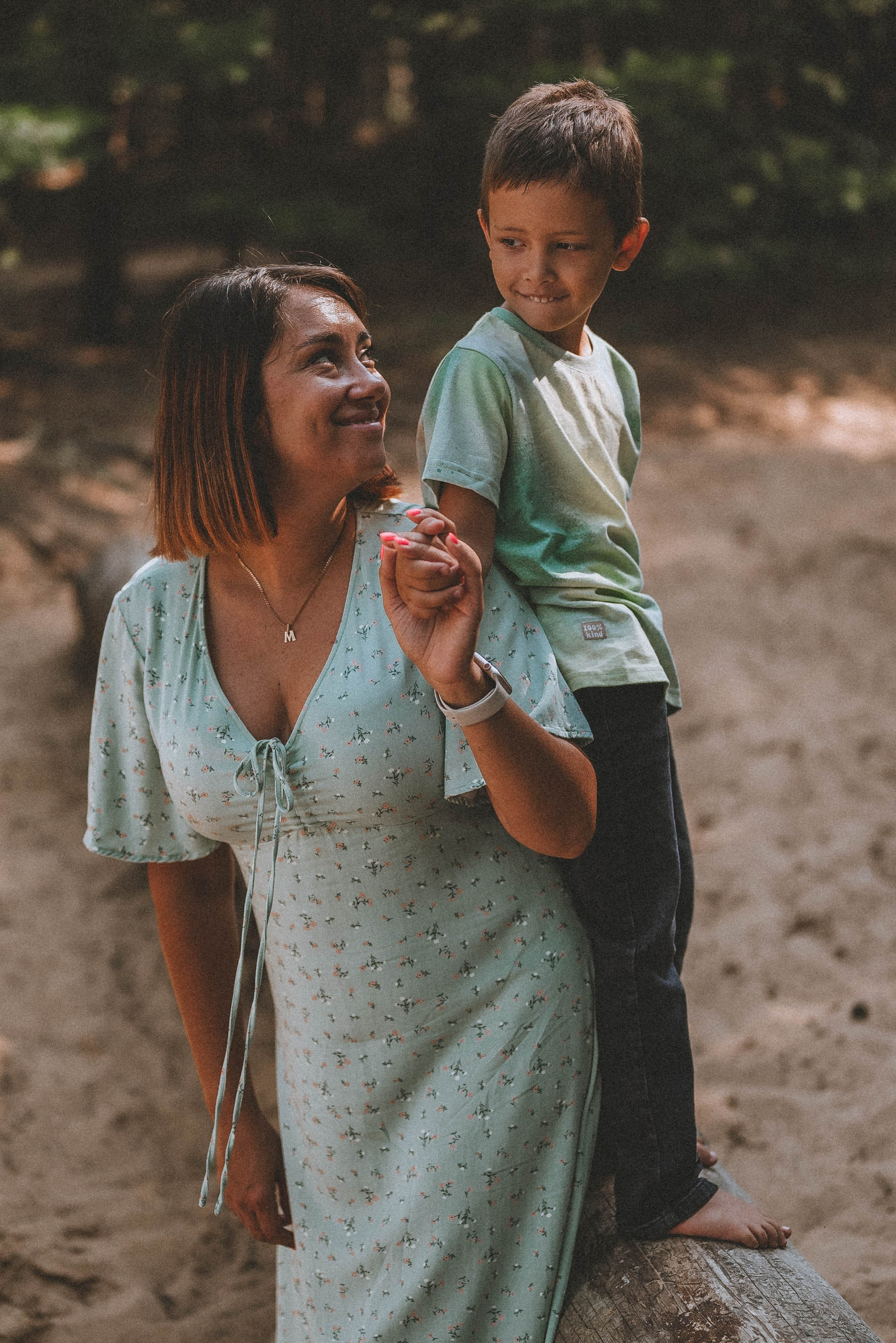 Сергей и Мария с Никитой и Миланой. Фотограф Кристина Пархоменко