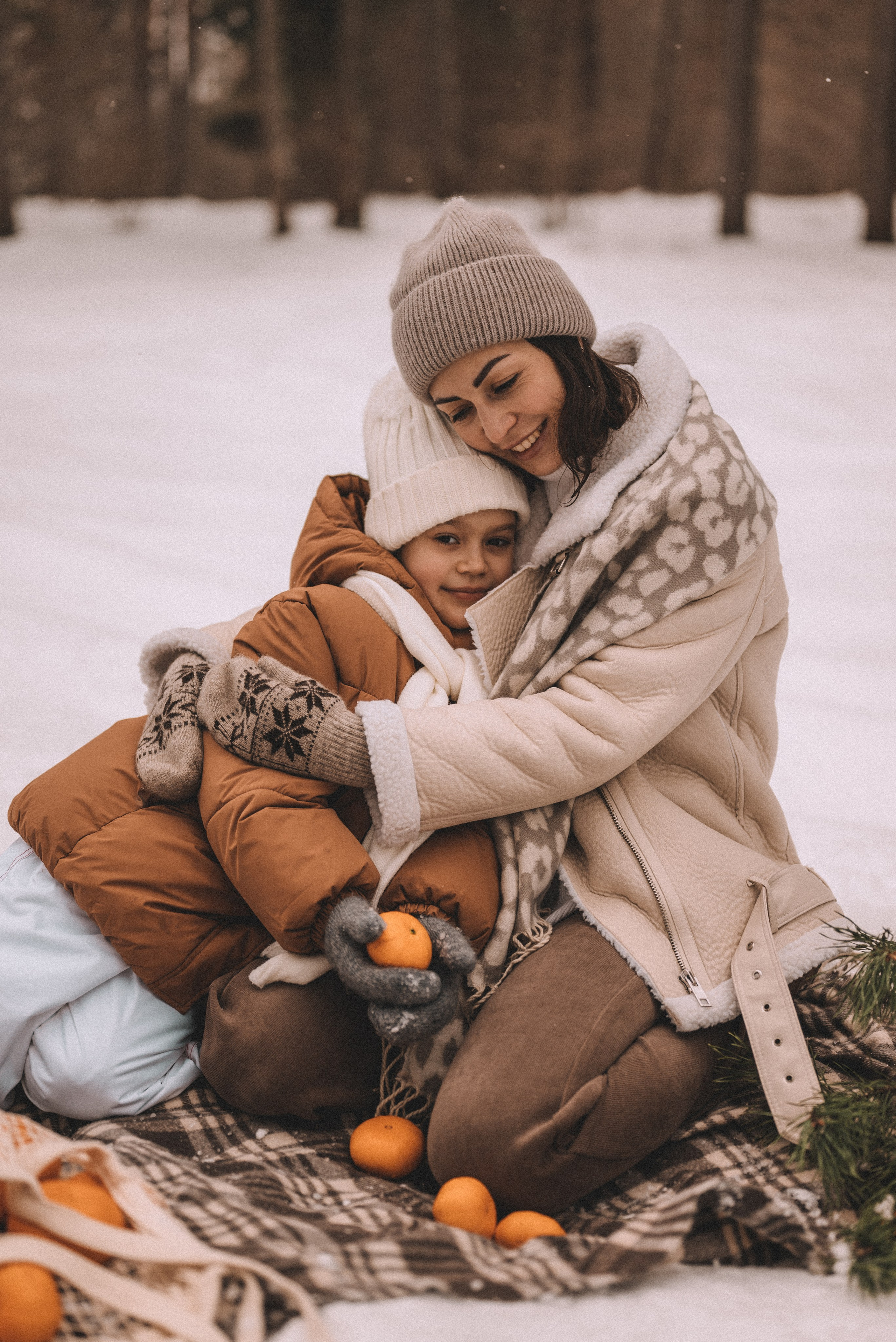 Сергей и Наталья с Ксюшей и Максимом. Фотограф Кристина Пархоменко