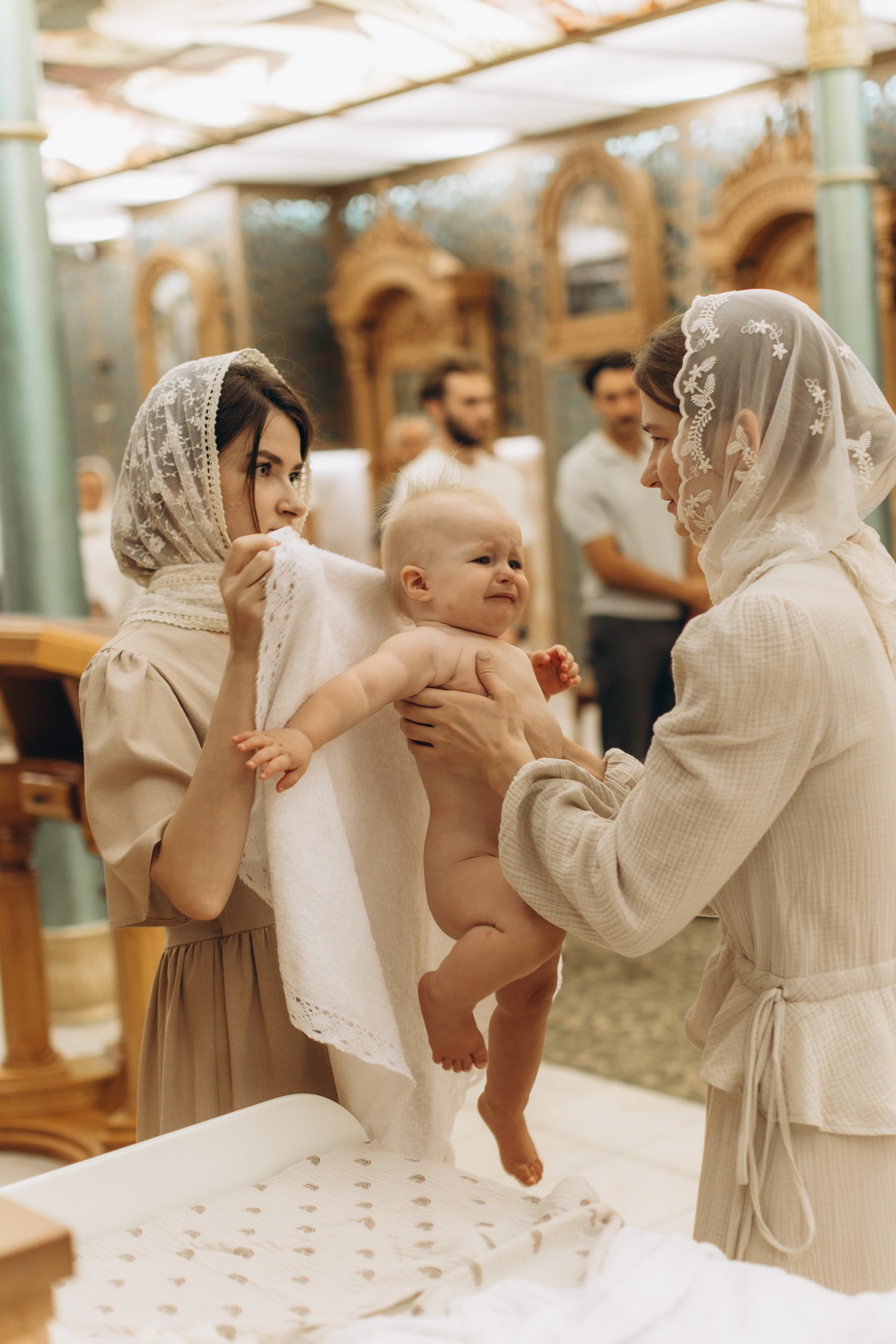 Крещение Марии и Валерии. Семейный фотограф в Краснодаре Виктория Кокоулина