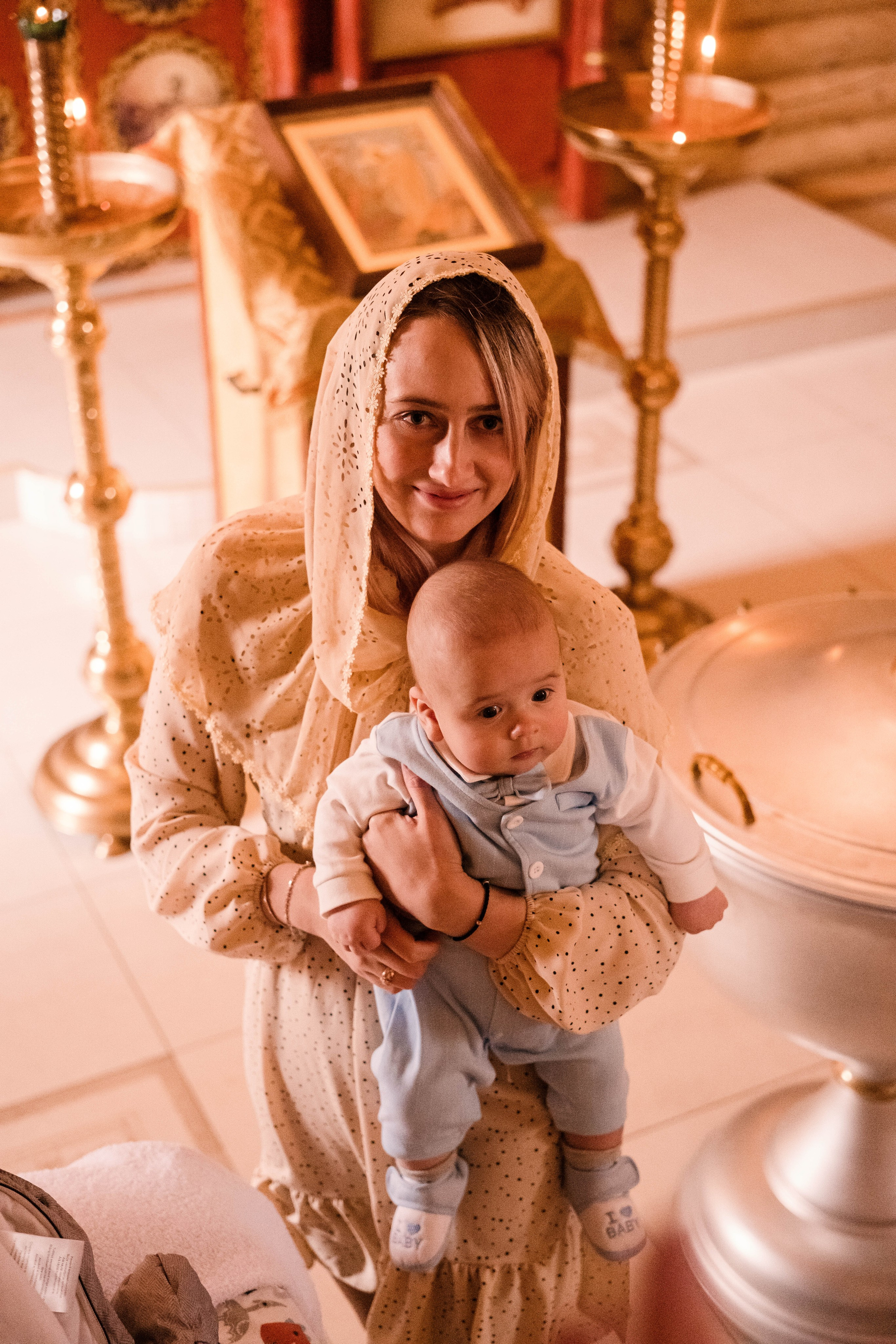 Крещение. Марина Дмитриева студийный и репортажный фотограф Москва