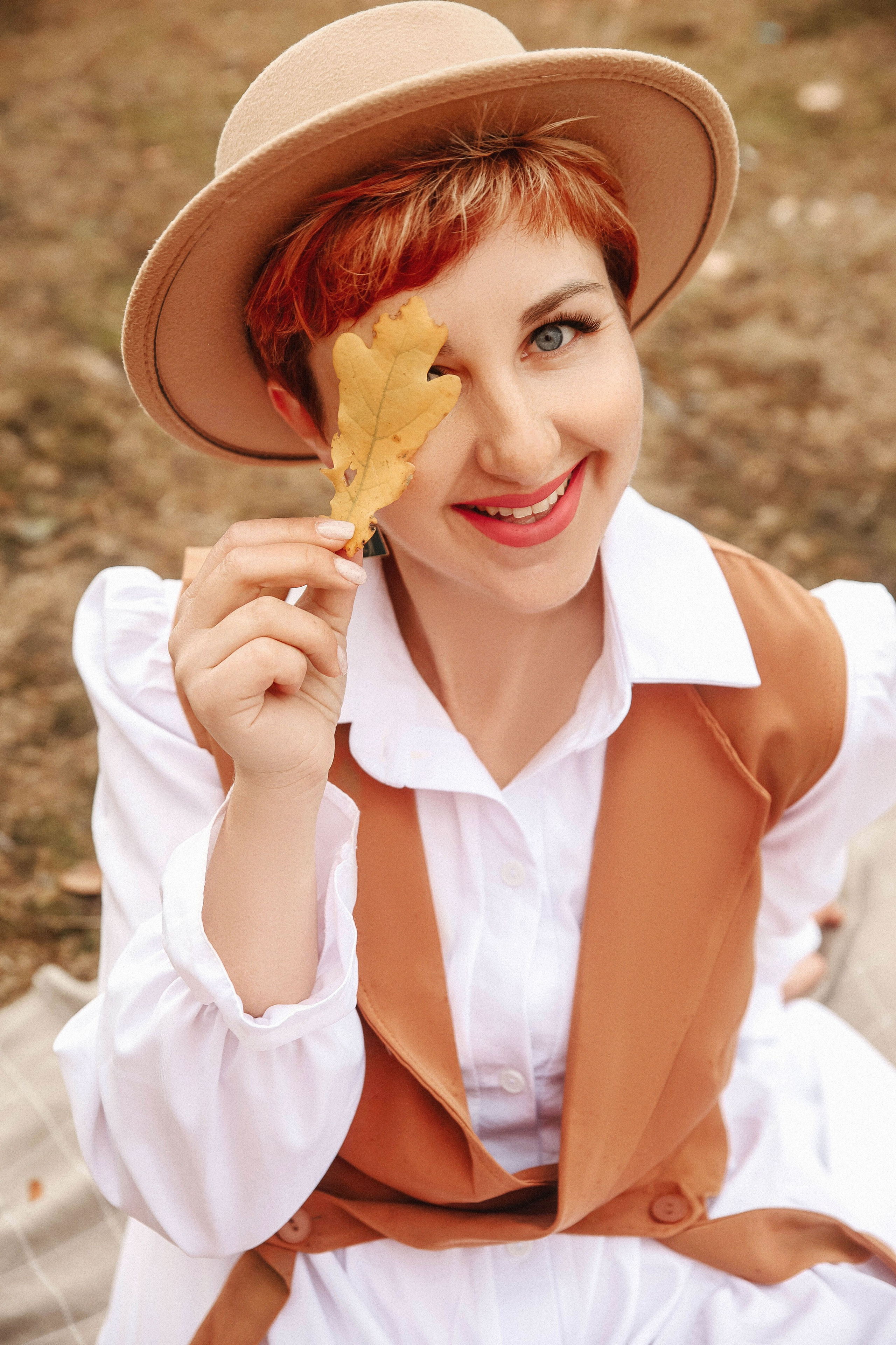 Женская осенняя фотосессия в Москве. Свадебный и семейный фотограф в Москве