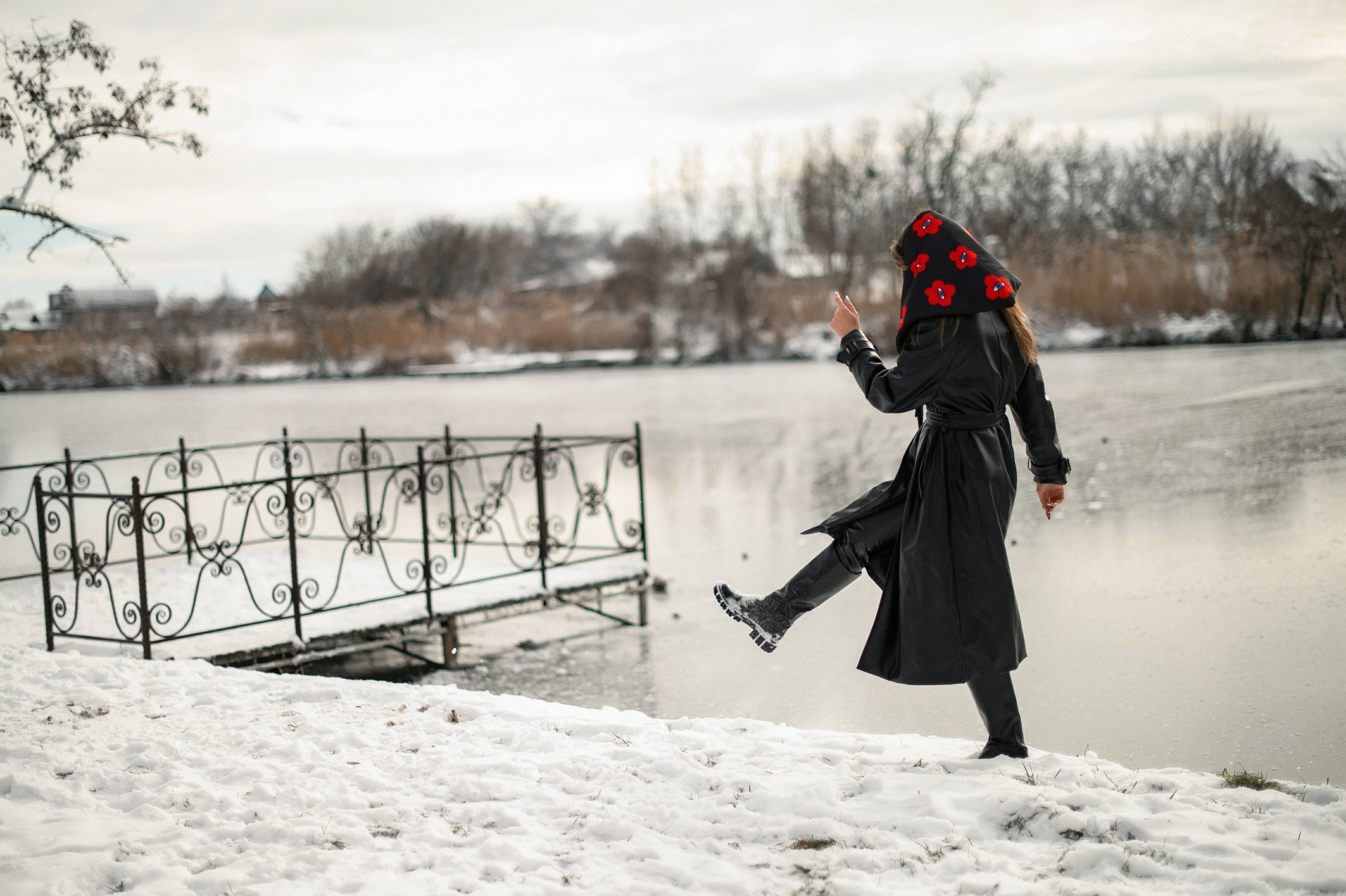 Алина. На стиле. Зима. Фотограф Котова Валентина