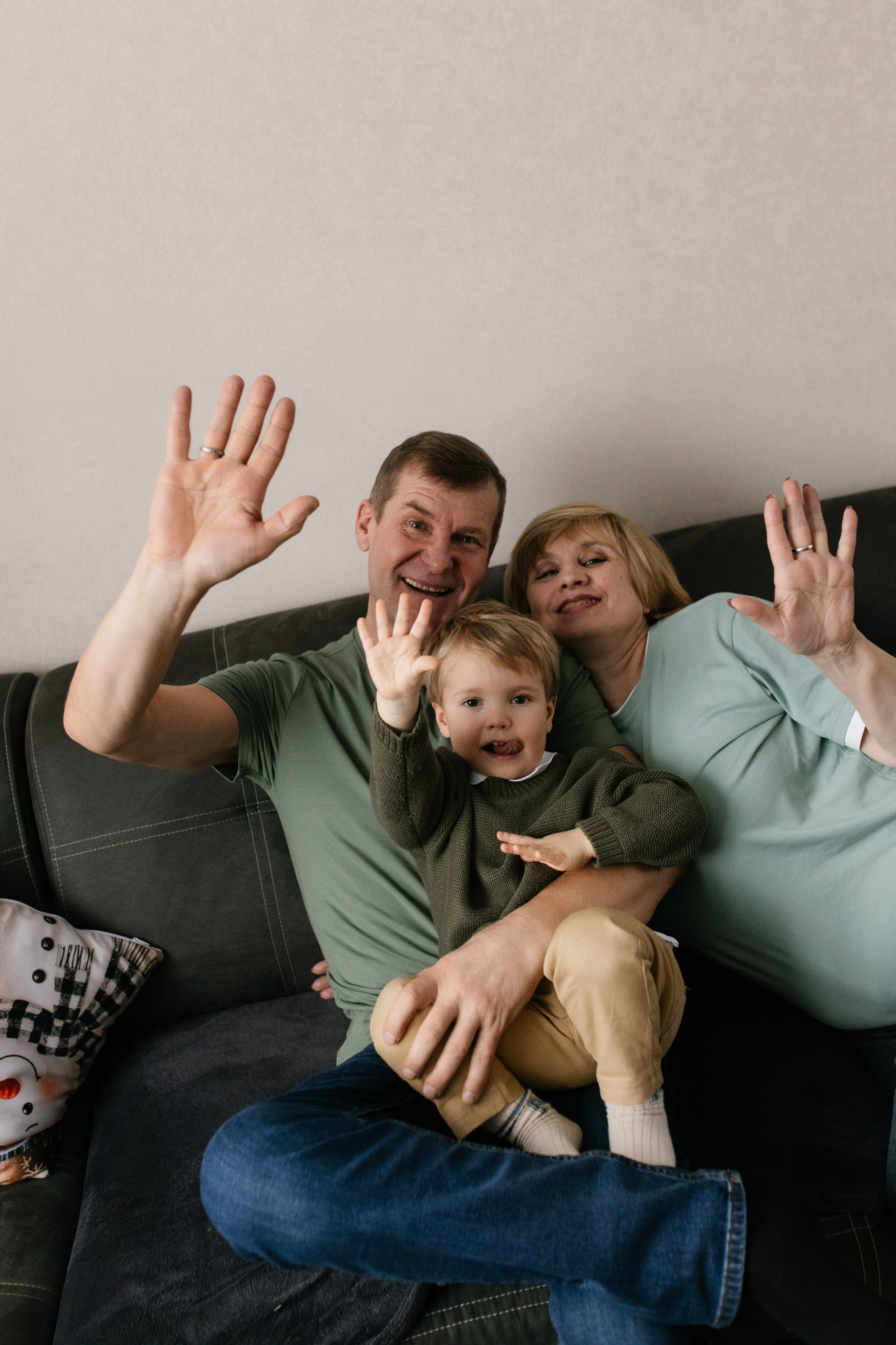 Семейные новогодние. Фотограф Катя Трусова