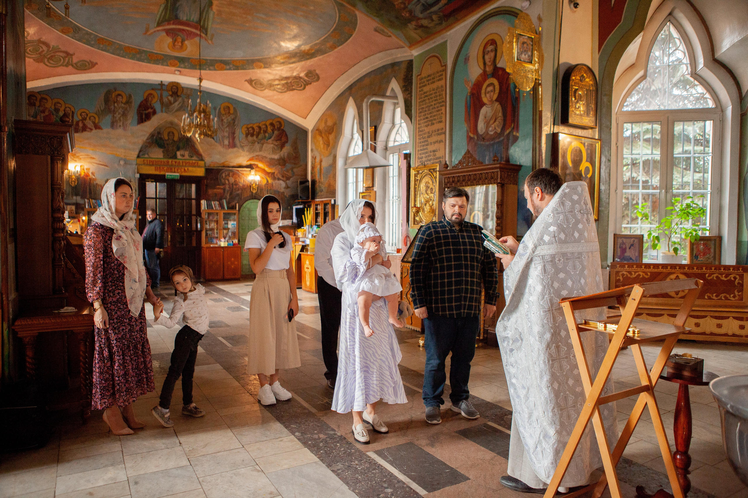Крещение Дарьи. Фотограф Ольга Ефремова