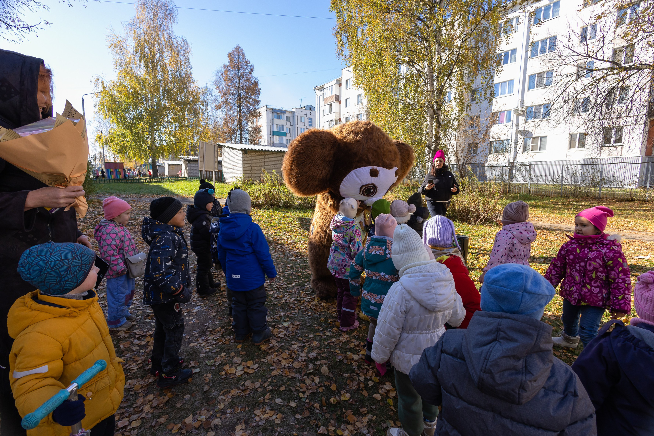 Детский день рождения с Чебурашкой