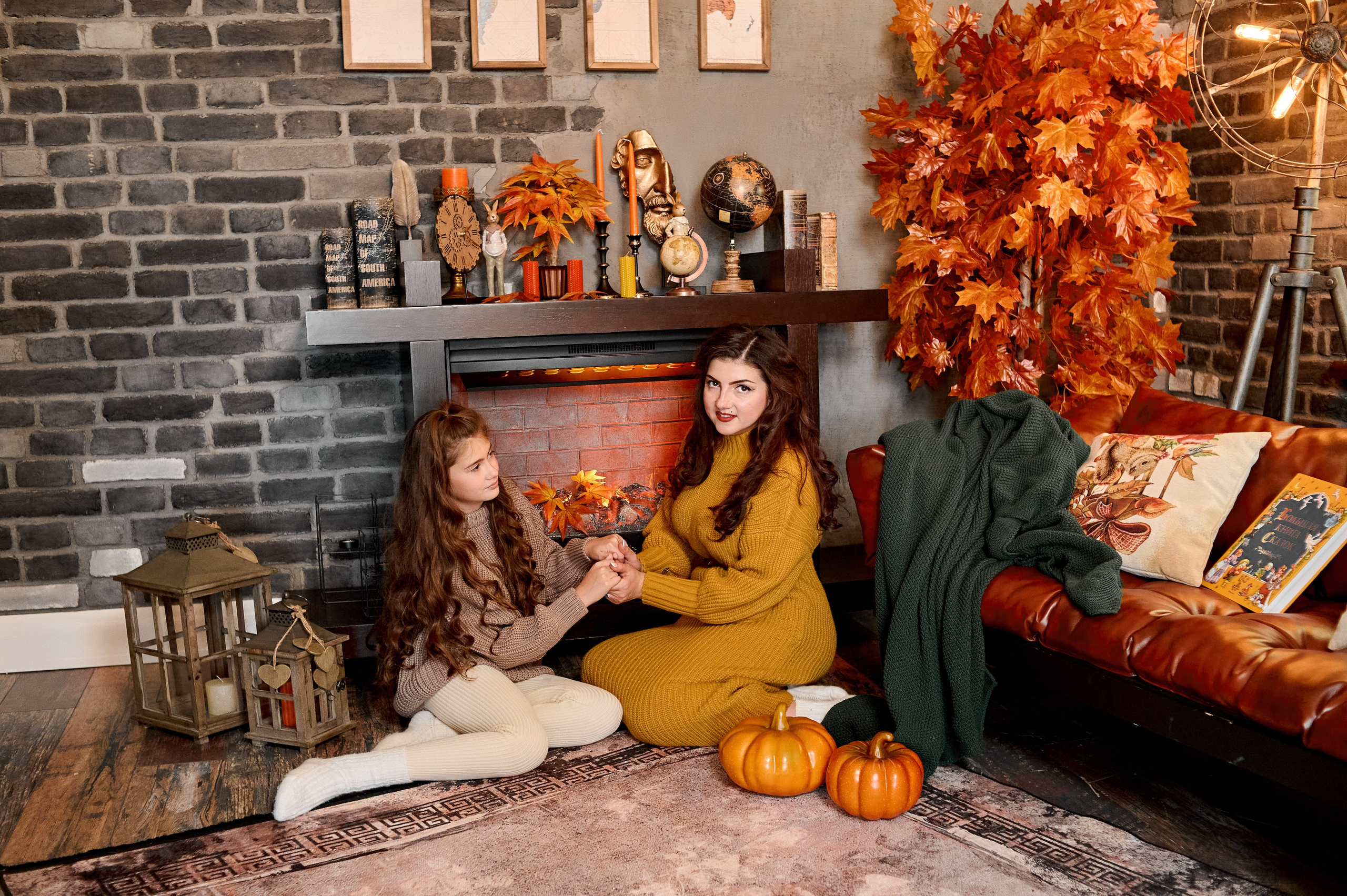 Сказки у камина. Семейный и детский фотограф в г. Ногинске Ангелина Хасанова