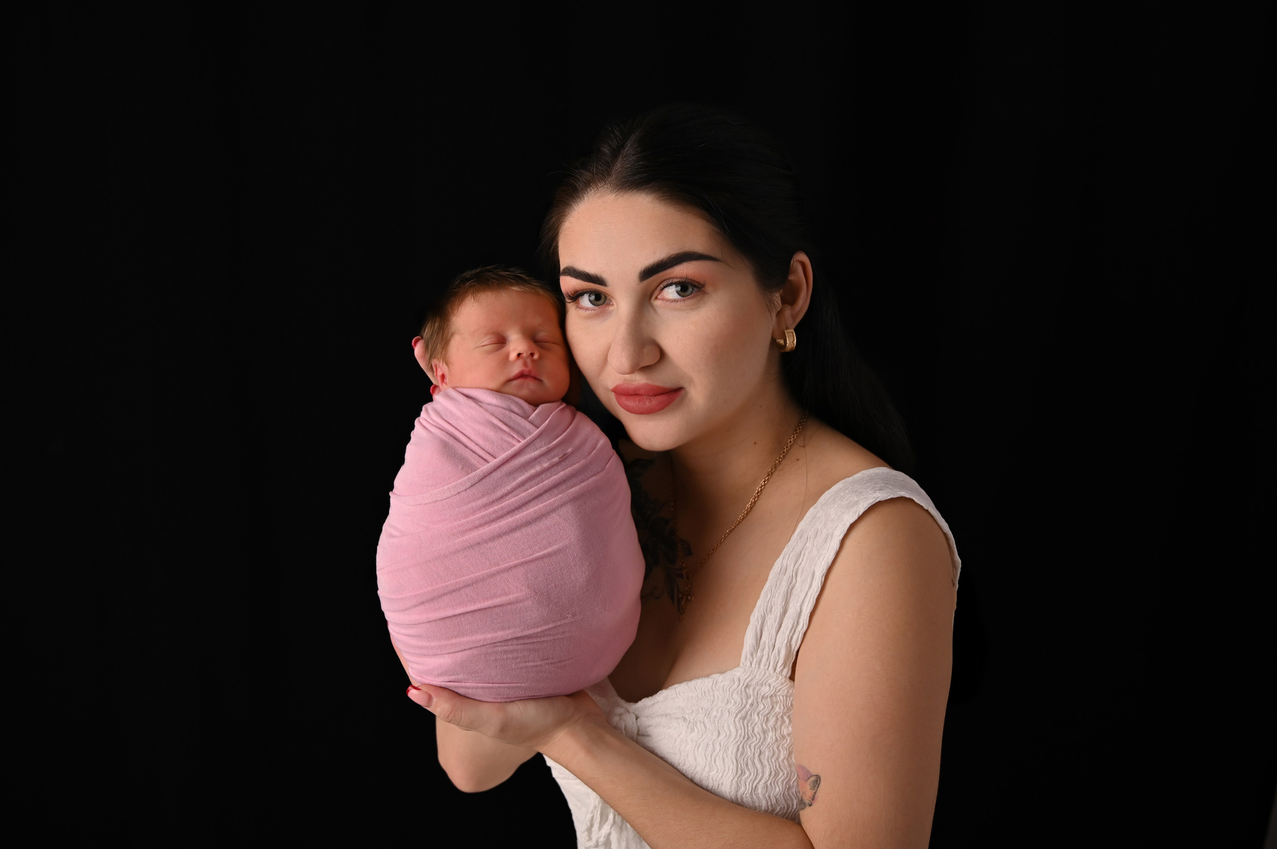 Ньюборн для Карины 14 дней. Фотограф Новорожденных и семейный Элла Огай г. Сатпаев