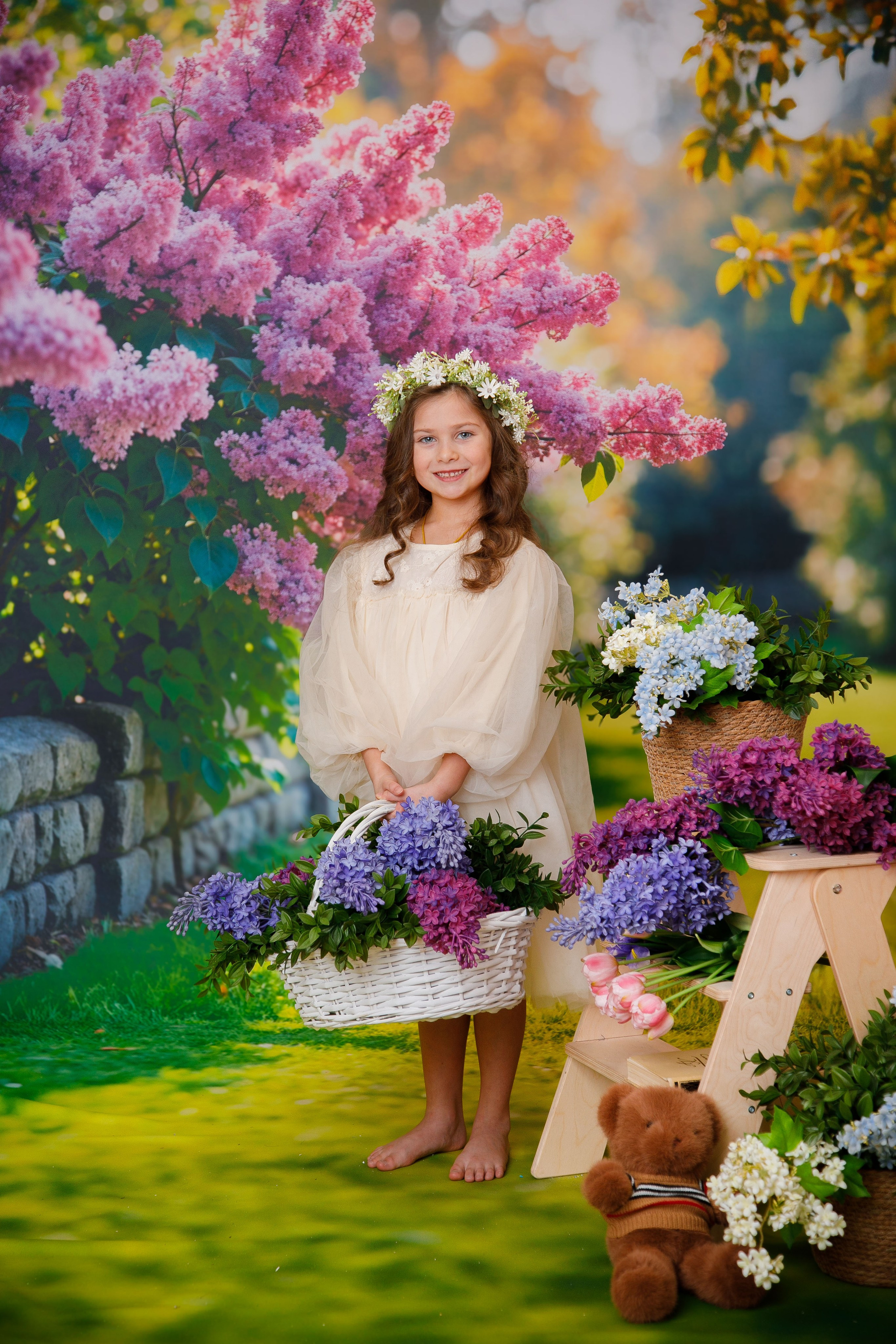 Сирень. Детская фотостудия Москва