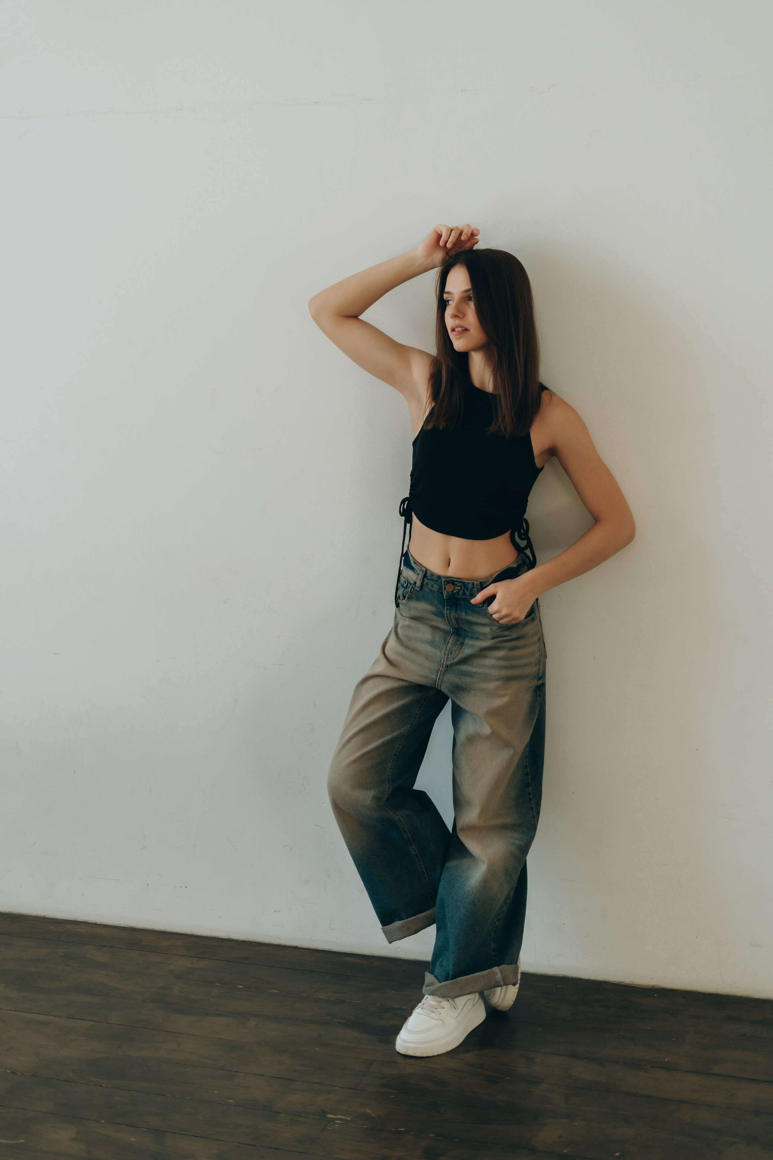 Настя. Модельные тесты. Фотограф Москва Виктория-Антуанетта