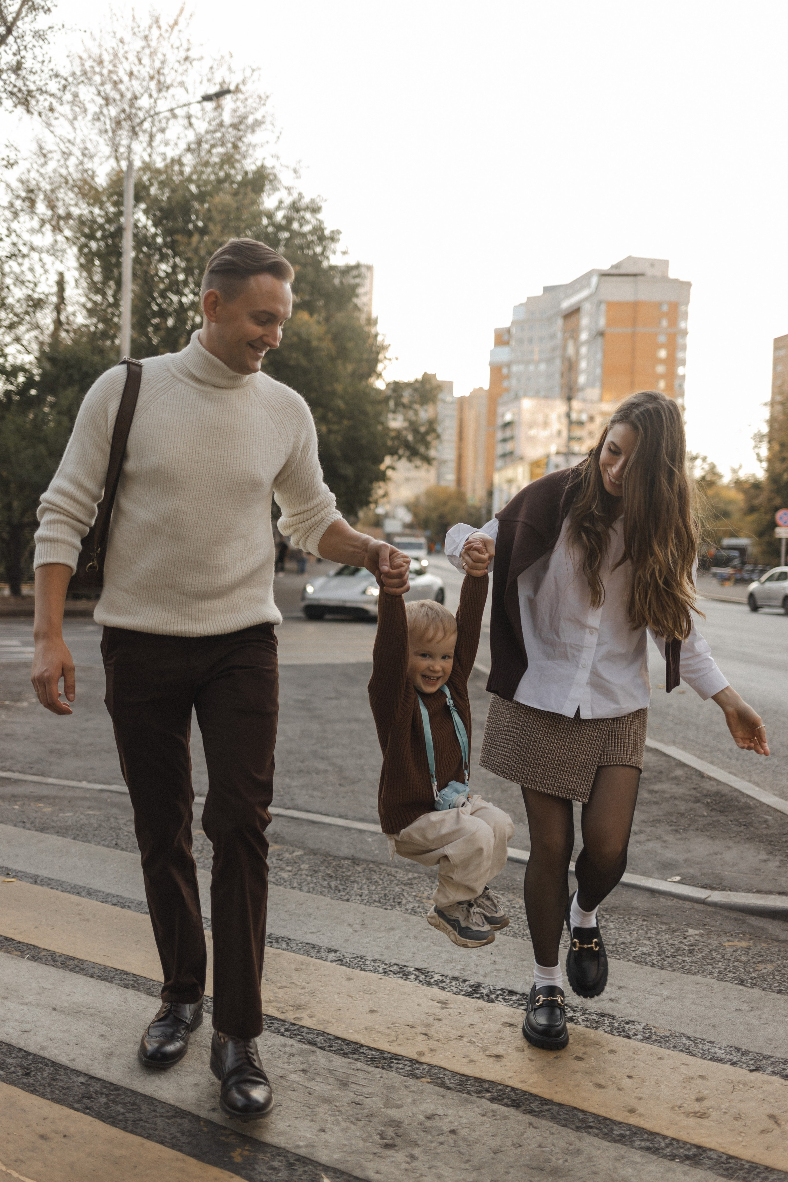 Илья, Марина и Максим. Семейный фотограф в Москве