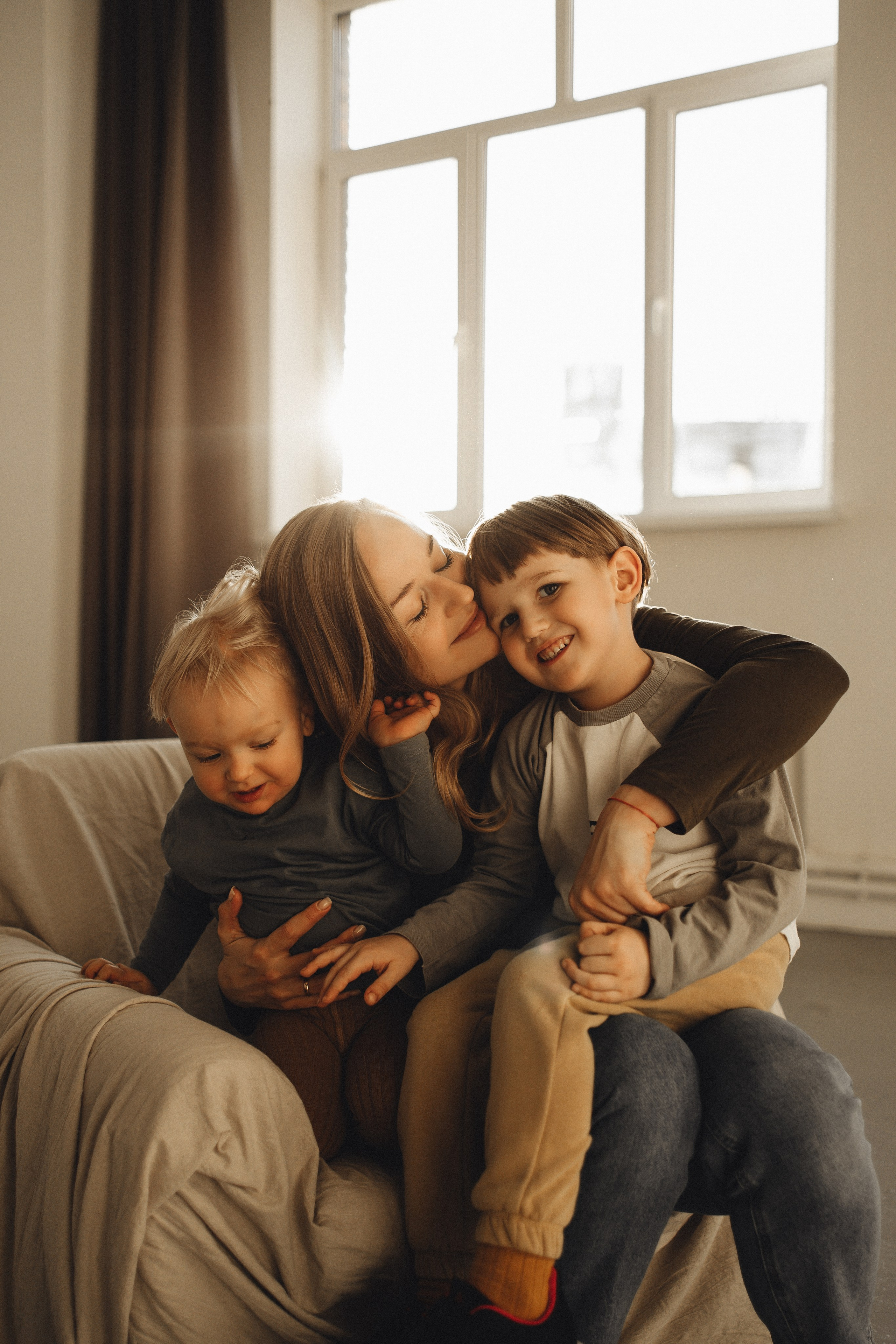 Семейная история в студии. Семейный и детский фотограф, таганрог, ростов-на-дону