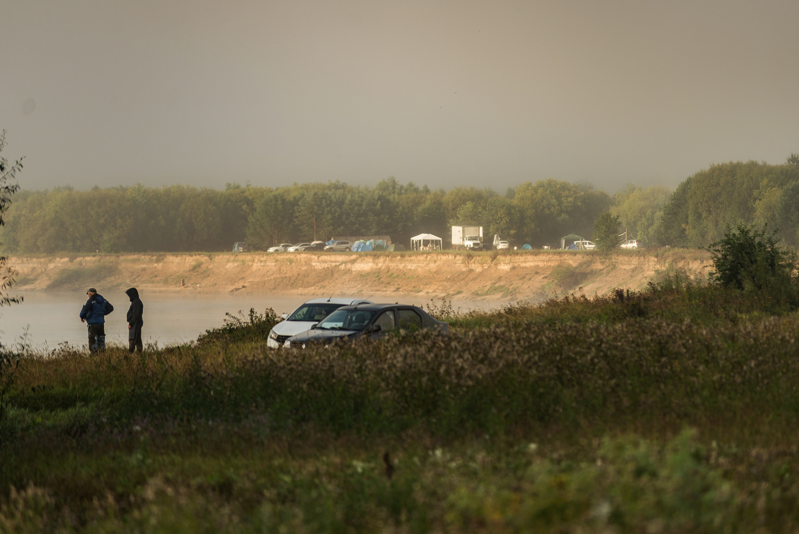Утро августа. Фотограф в Ветлуге Сергей Белов (VETLUGA B.S.)