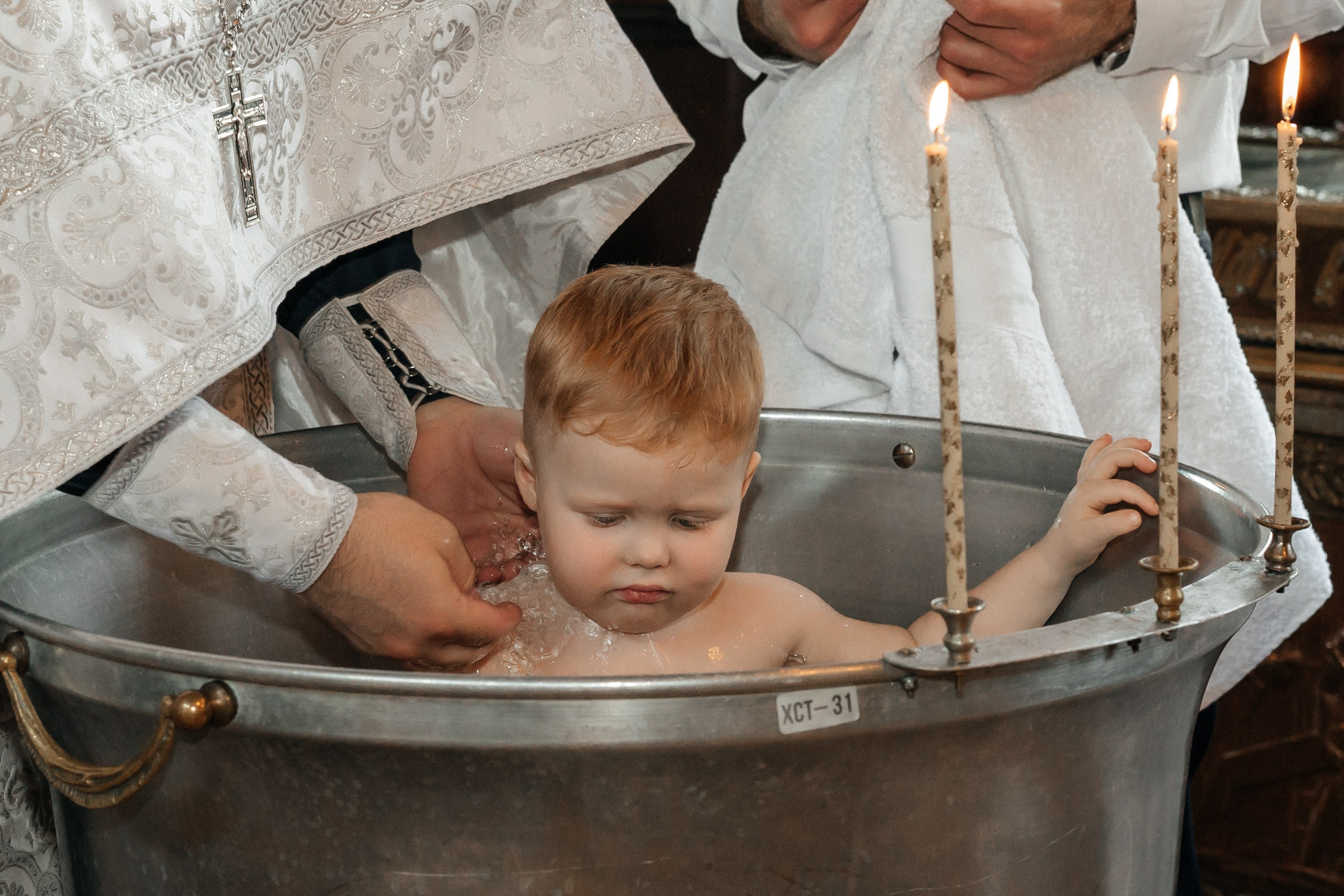 Крещение София и Сережа. Фотограф Краснодар