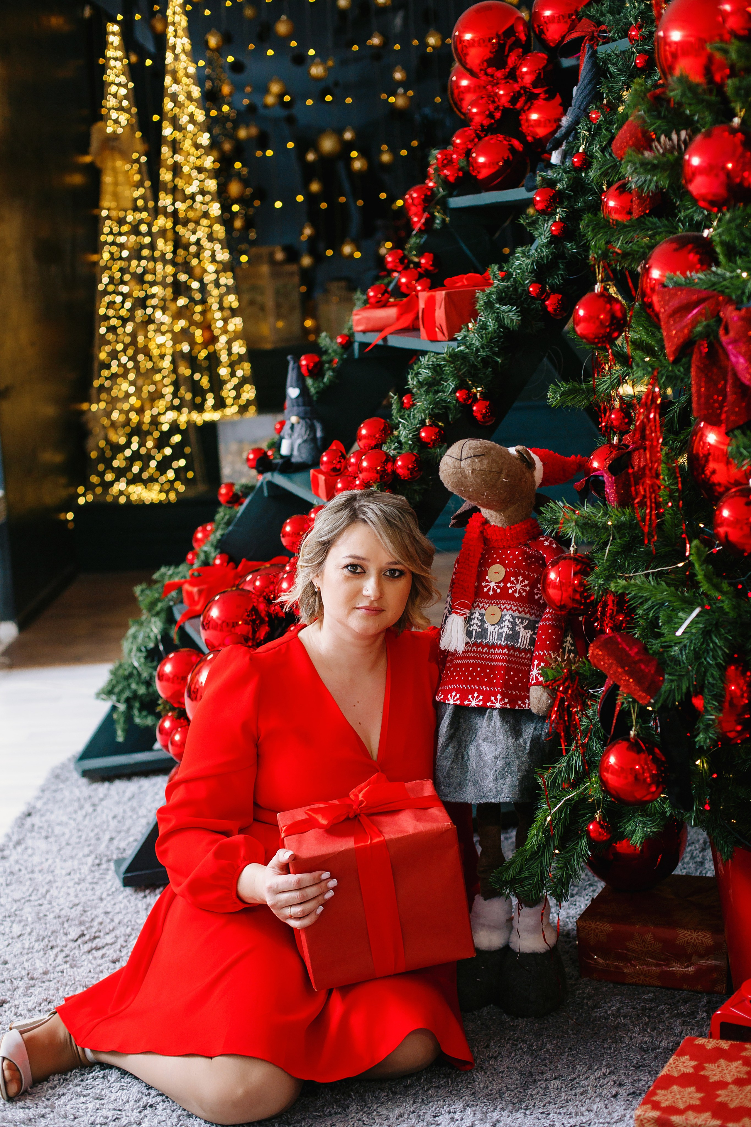 Новогодняя семейная фотосессия. Выпускные альбомы Искитим, Бердск и Новосибирск Крюкова Елена