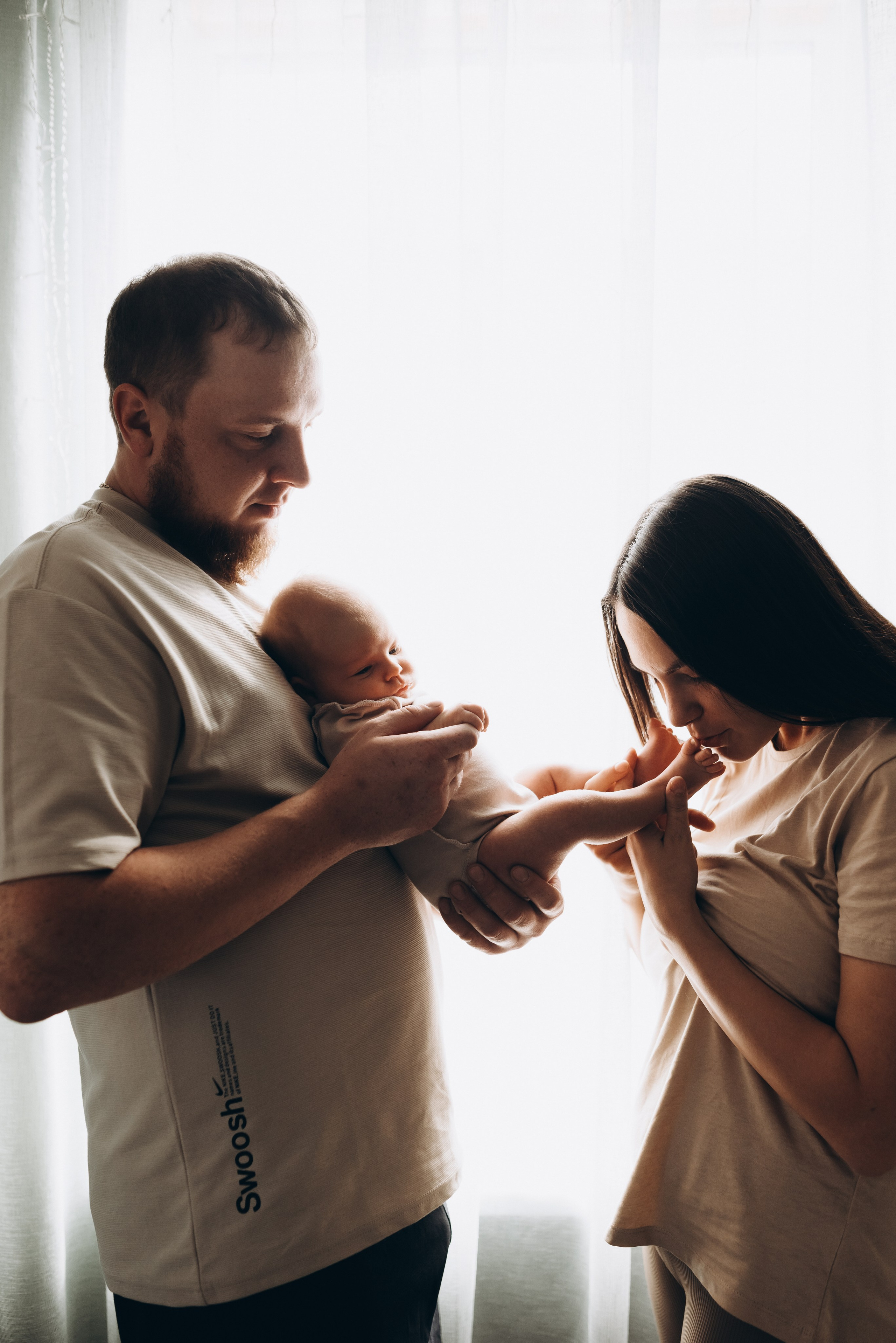 Диане 1 месяц. Семейный фотограф в Красноярске