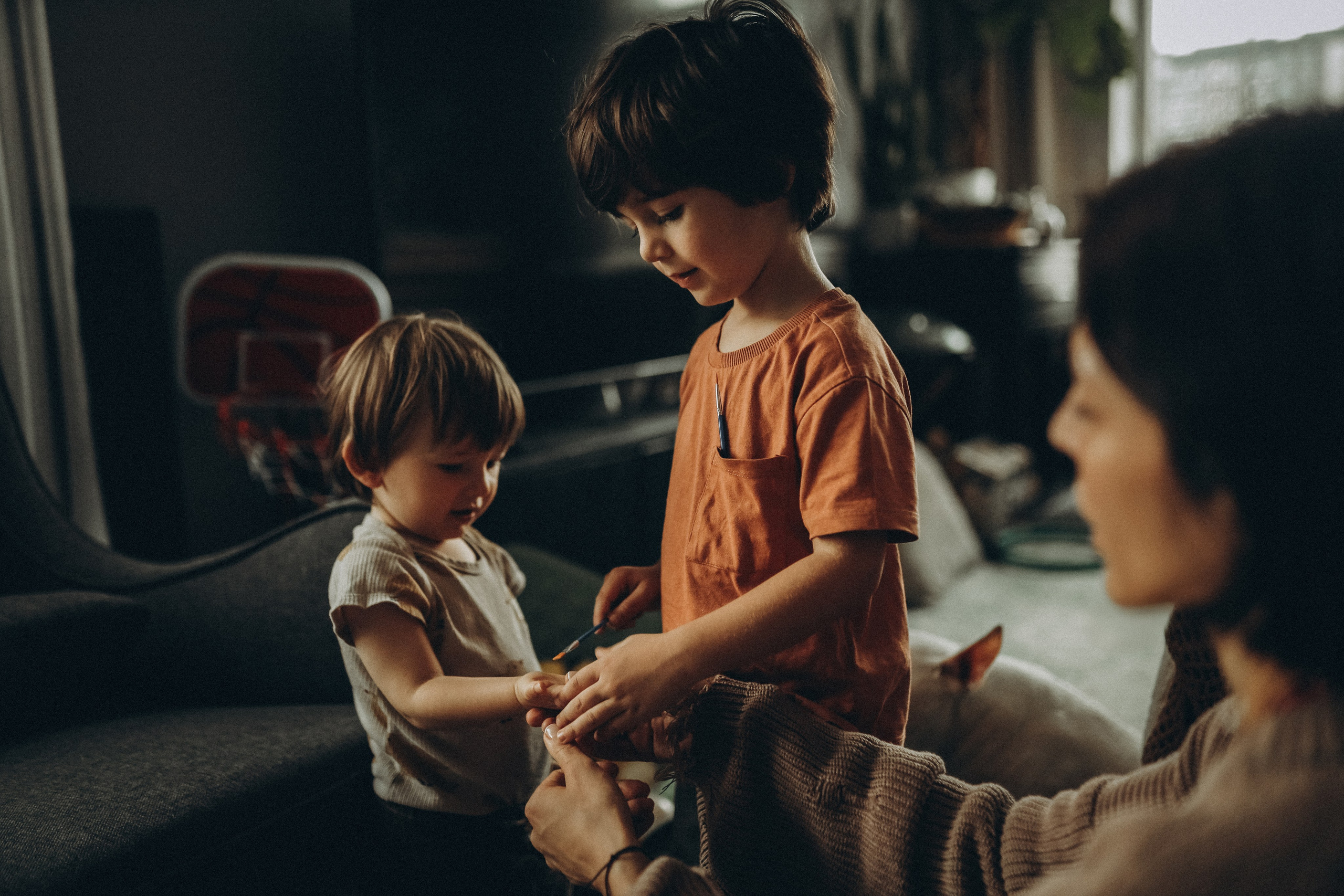 Один день дома. Семейный и детский фотограф в Москве Анастасия Меликова
