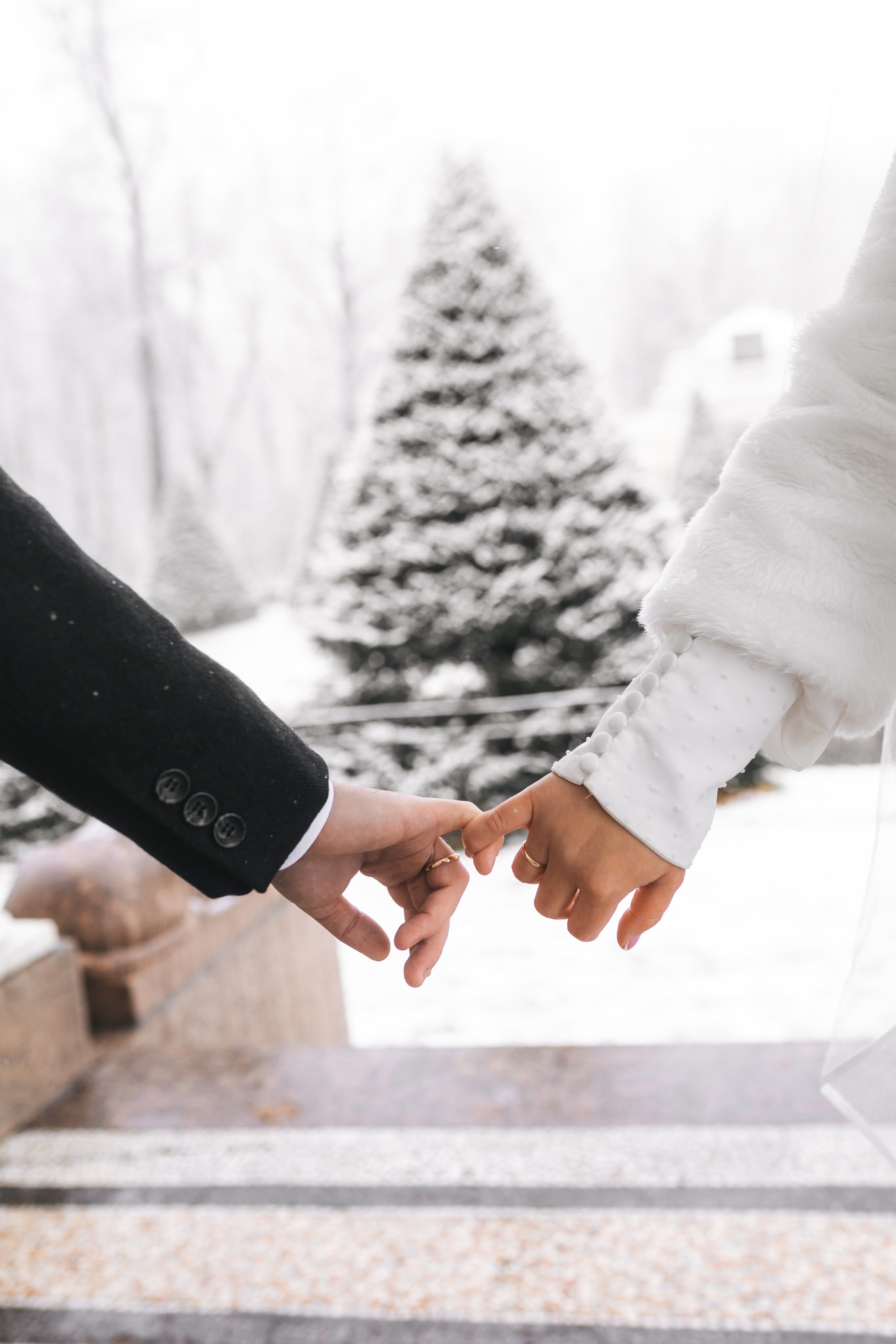 А снег идет!. Свадебный и женский фотограф в Санкт-Петербурге Муртеева Екатерина