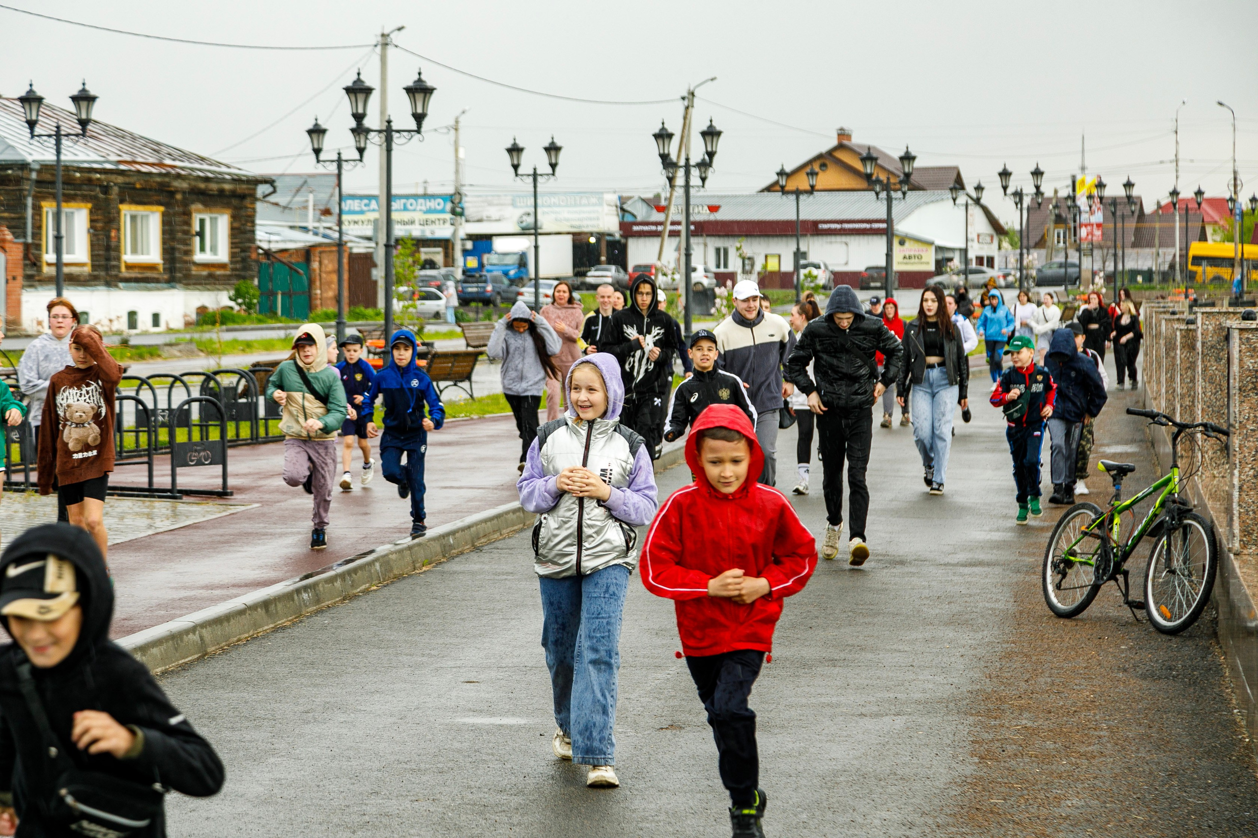 «СпортЛето» и «Зарядка с чемпионом» — семья Сармачевых 😋. Фотограф Андрей Гузеев