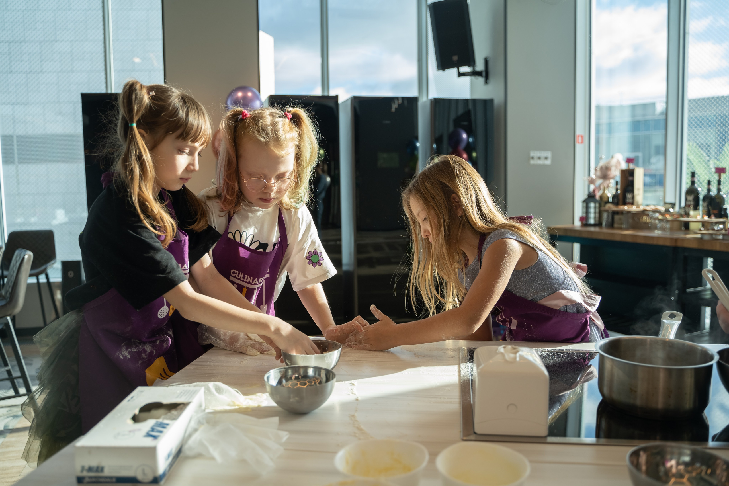 День Рождения в кулинарной студии. Фотограф в Одинцово, Москве