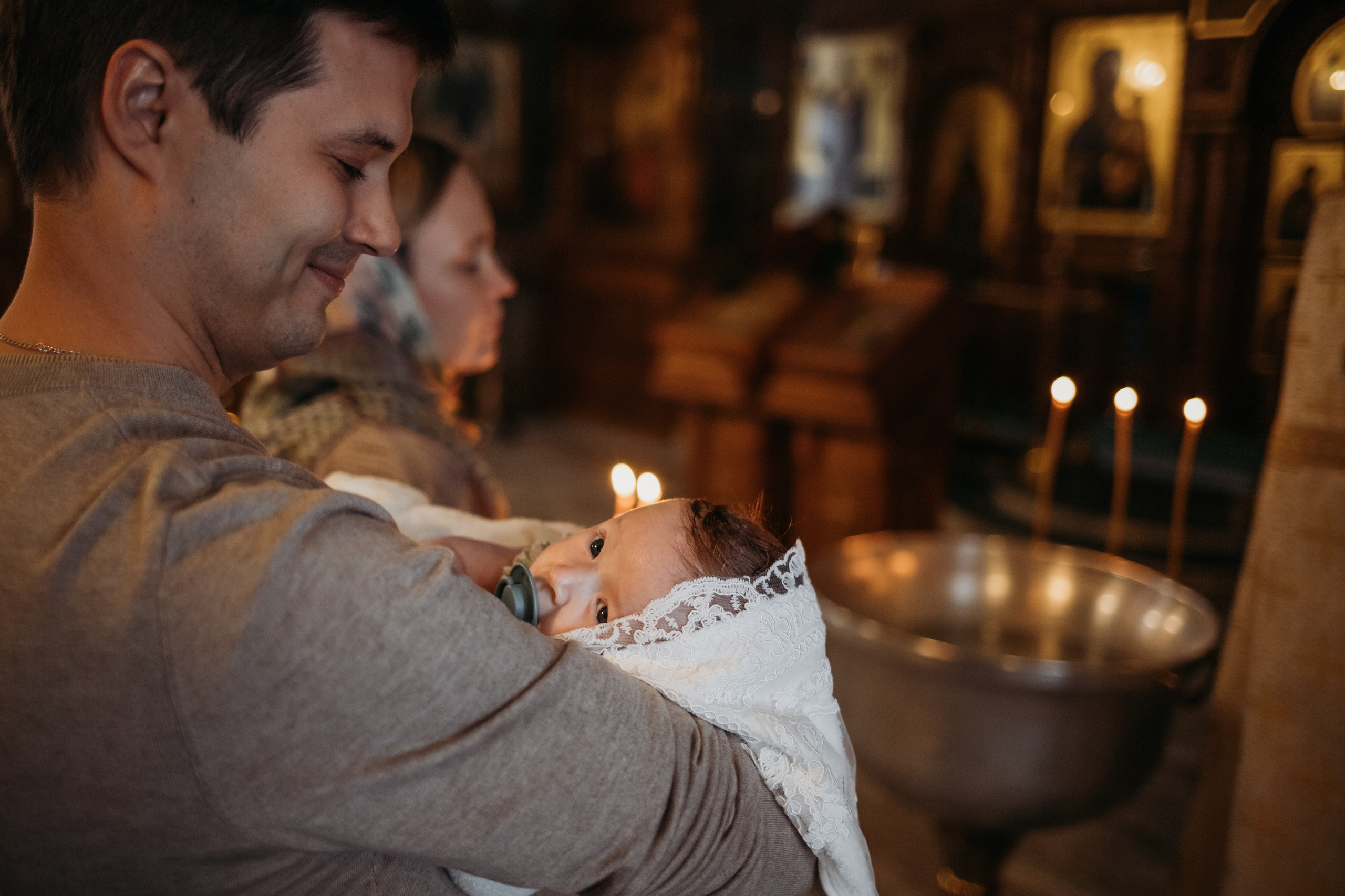 Крещение Тимофея. Семейный и детский фотограф в Москве Александра Нараевская