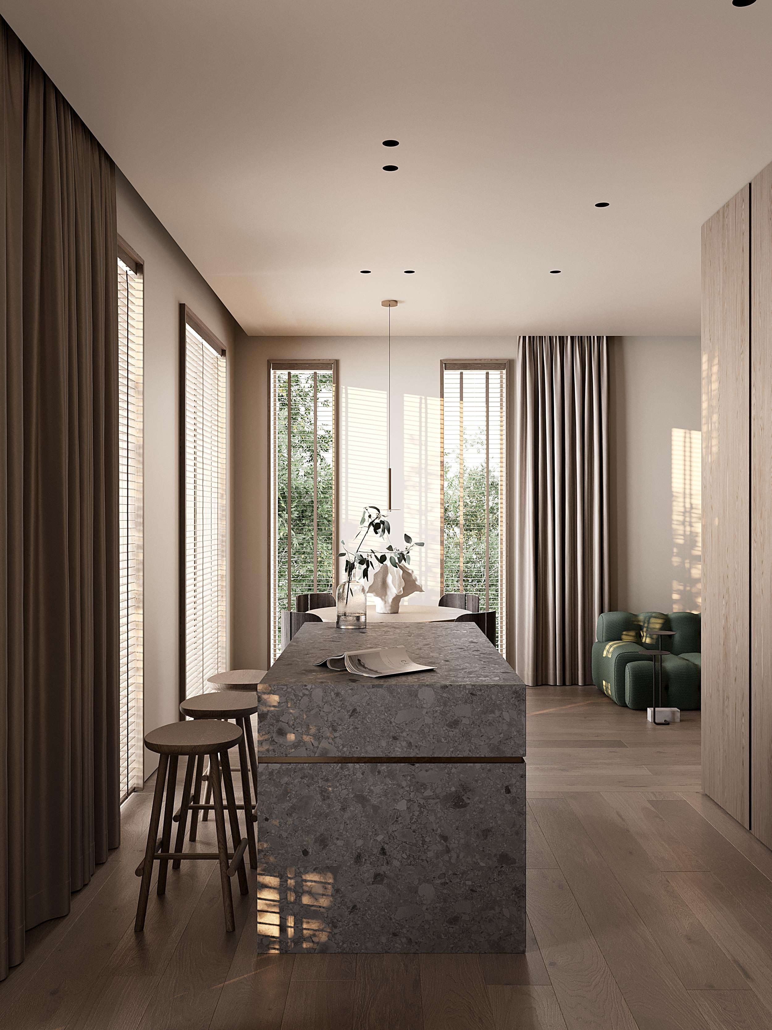 PRESNYA /110 sq m /22'. Интерьерное ателье numéro а