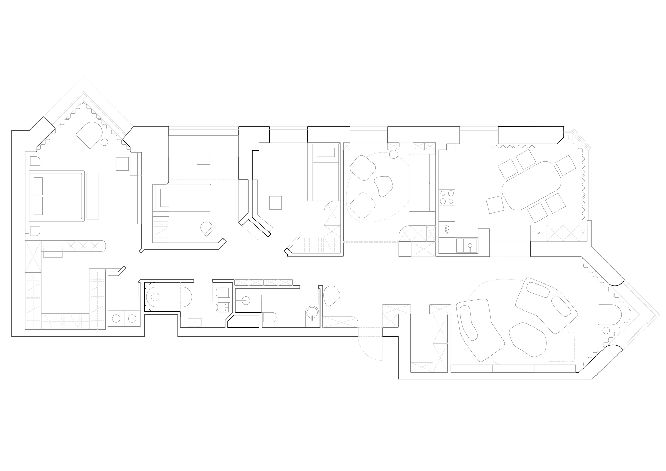 ZOOLOGICHESKA /220 sq m /22'. Интерьерное ателье numéro а