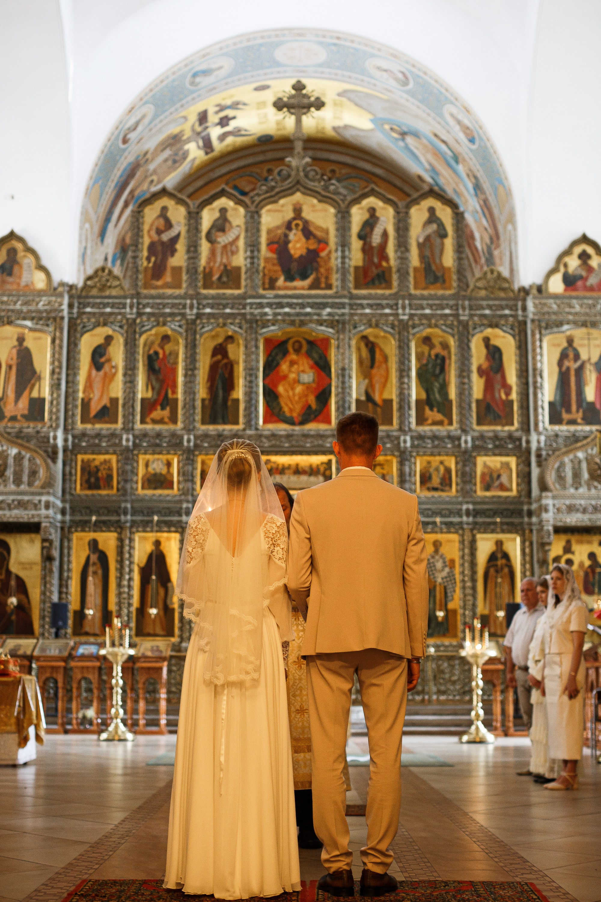 Венчание в храме Живоначальной Троицы на Шаболовке