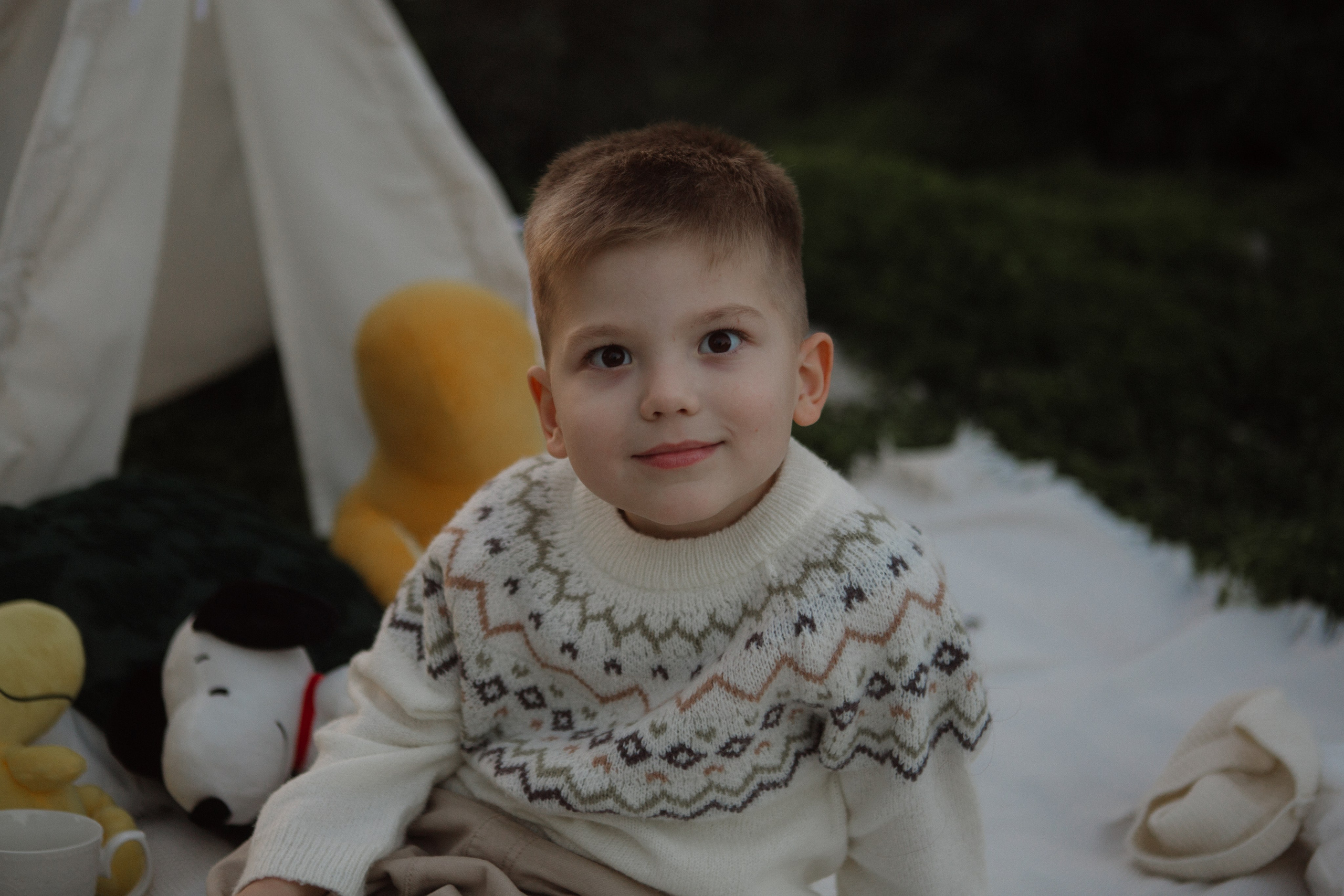 Anton + Nastya & Kirill. Portrait, family and pet photographer in Cyprus, Ksenia Bourdelle