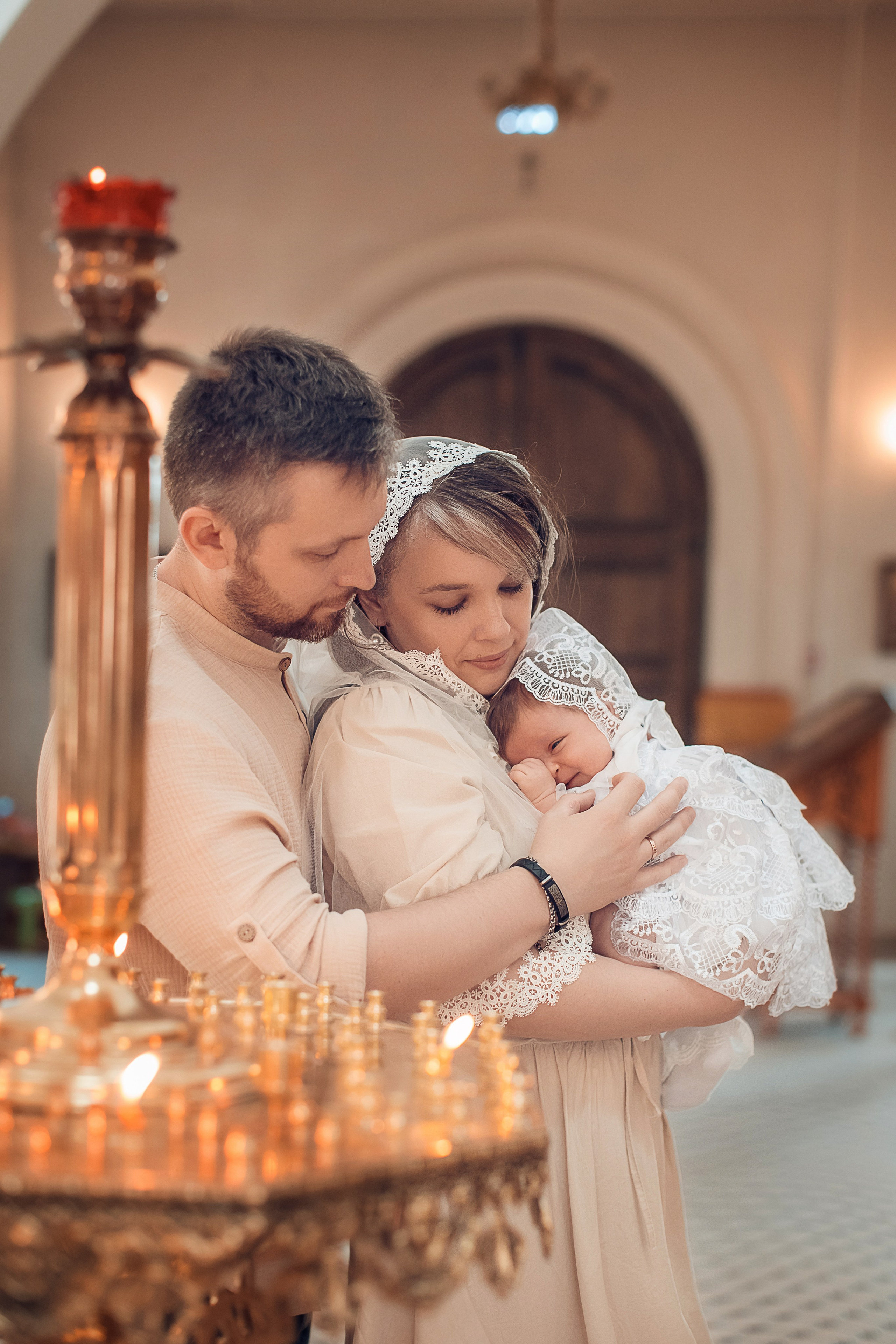 Крещение Устинии. Храм Преподобного Сергия Радонежского. Главная