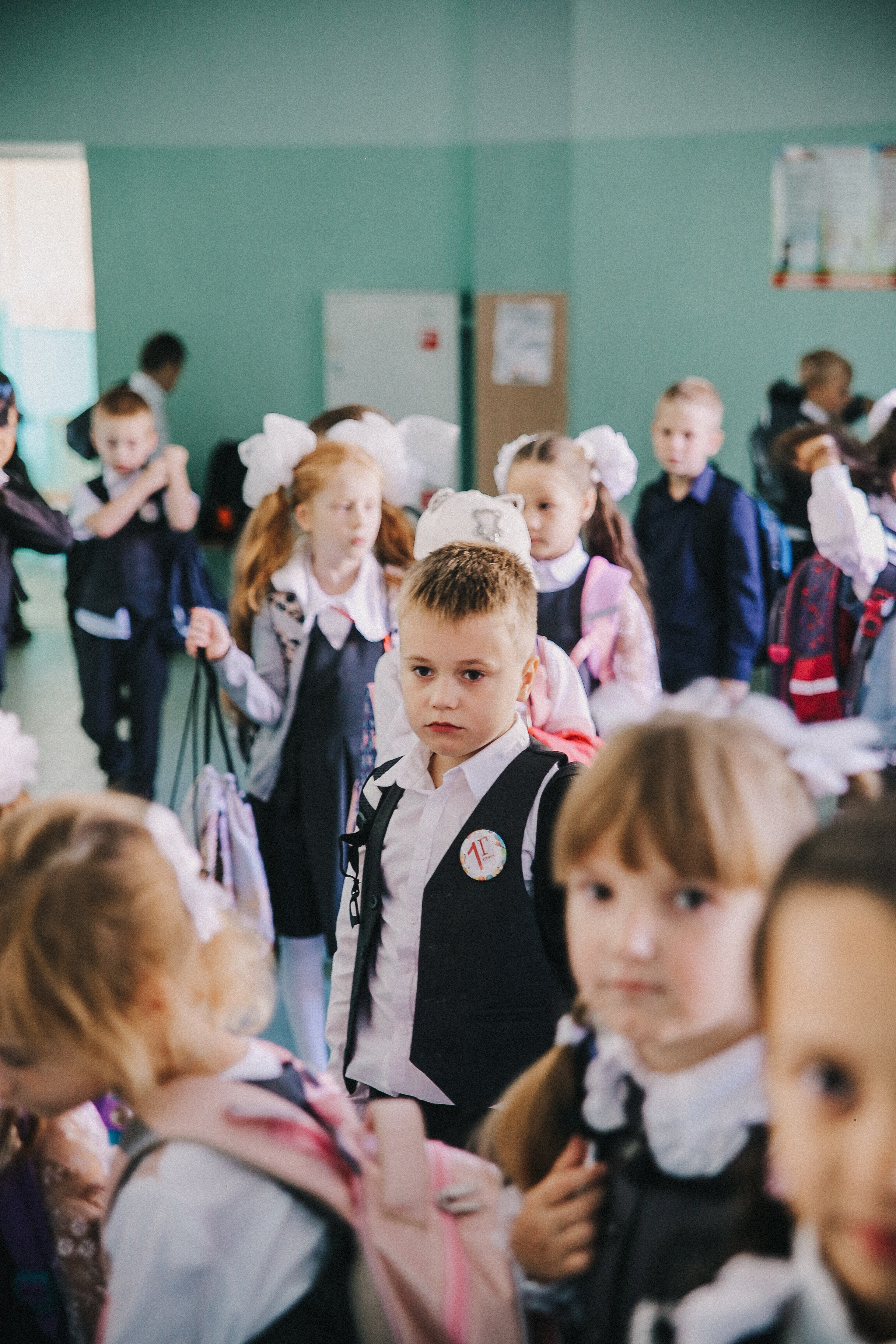 Первоклашки. Фотограф в Серпухове и Тарусе Ксения Царёва