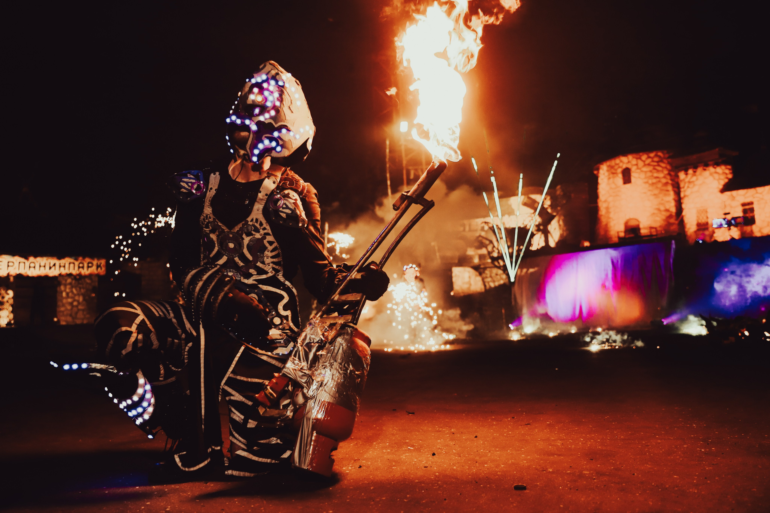 Вселенский фестиваль огня мастера Панина 2024, Москва