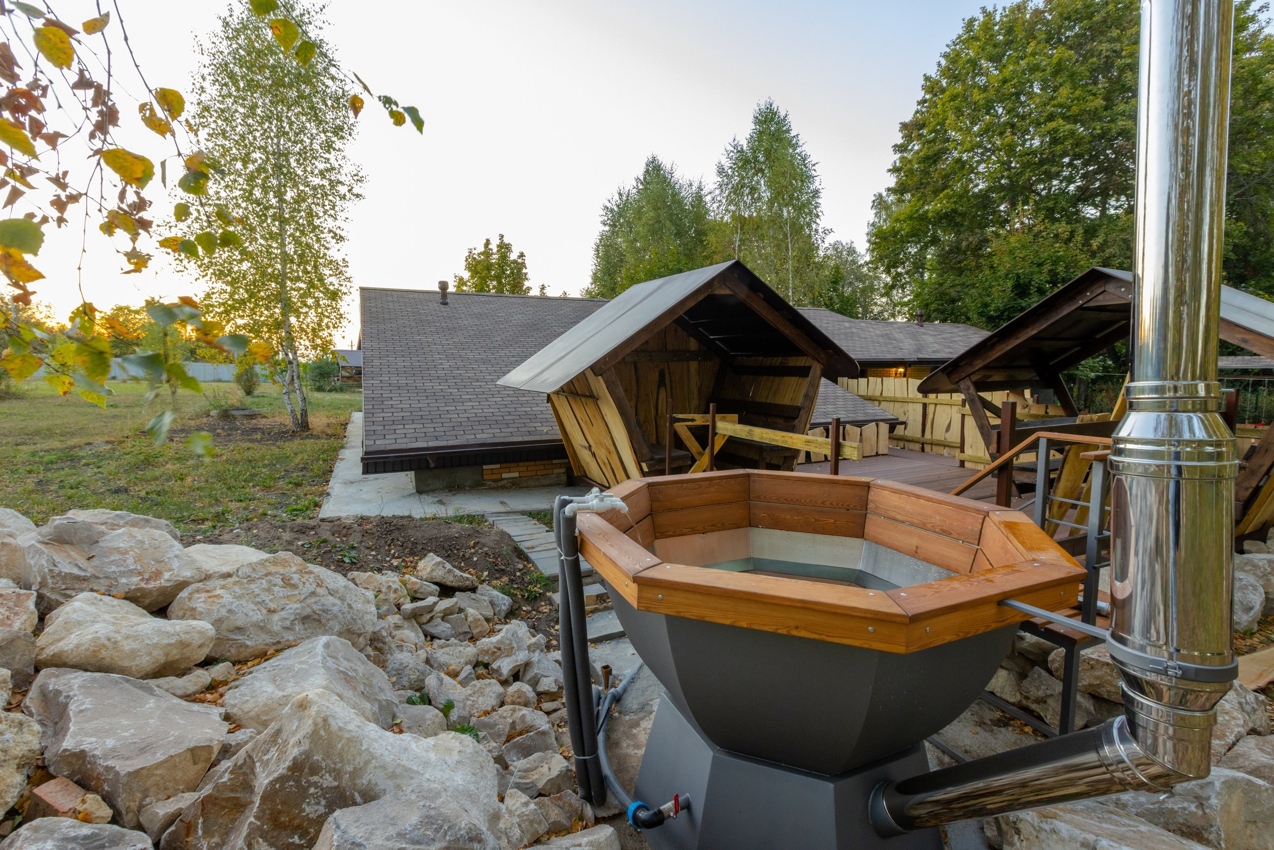 Большая Тросна вечером и новый бассейный комплекс. Фотограф в Туле Крупский АнДРей. Фотостудия «КАДР71» в Туле