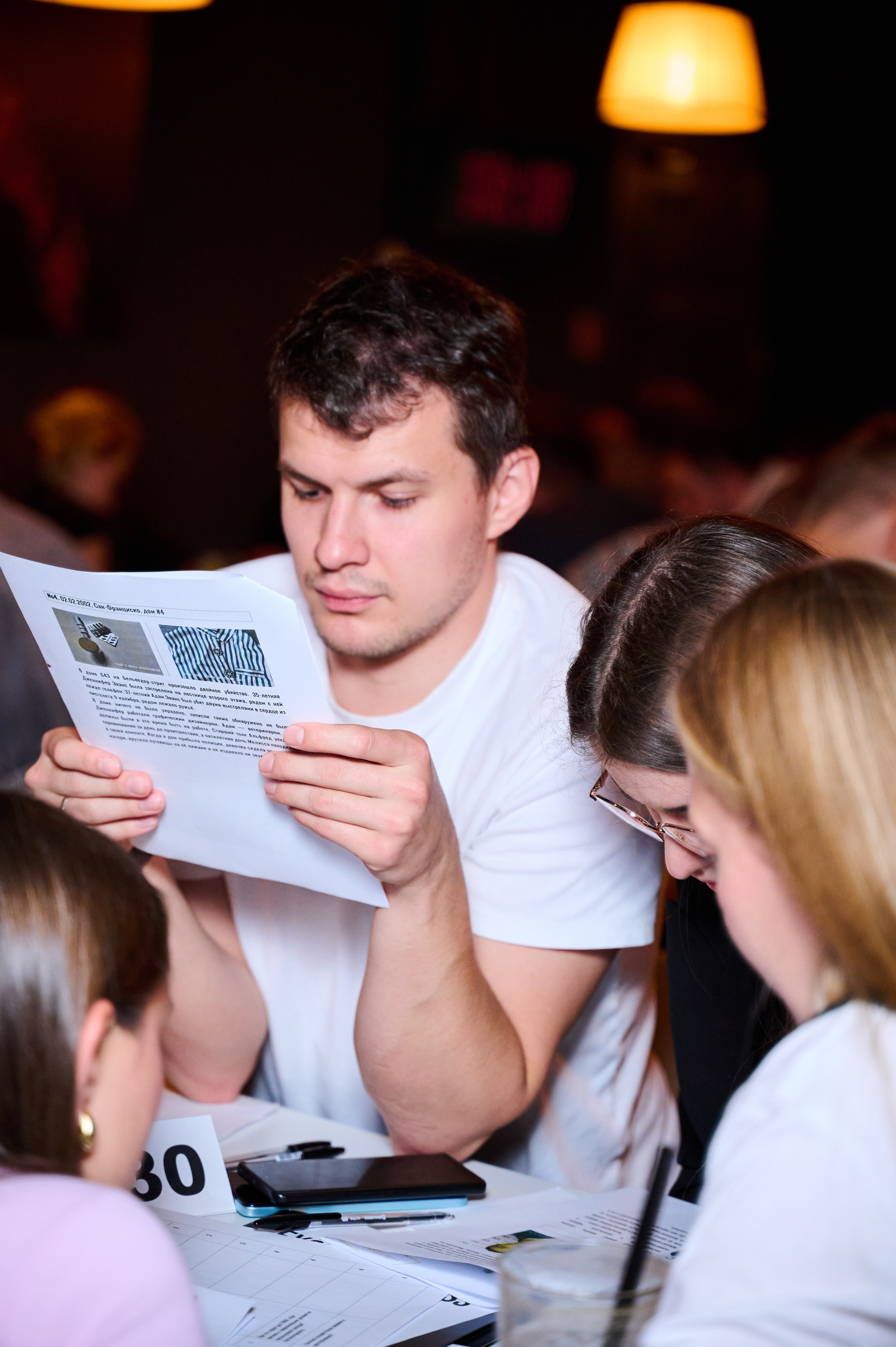 Квиз ALIBI. Фотограф Универсал в Новосибирске