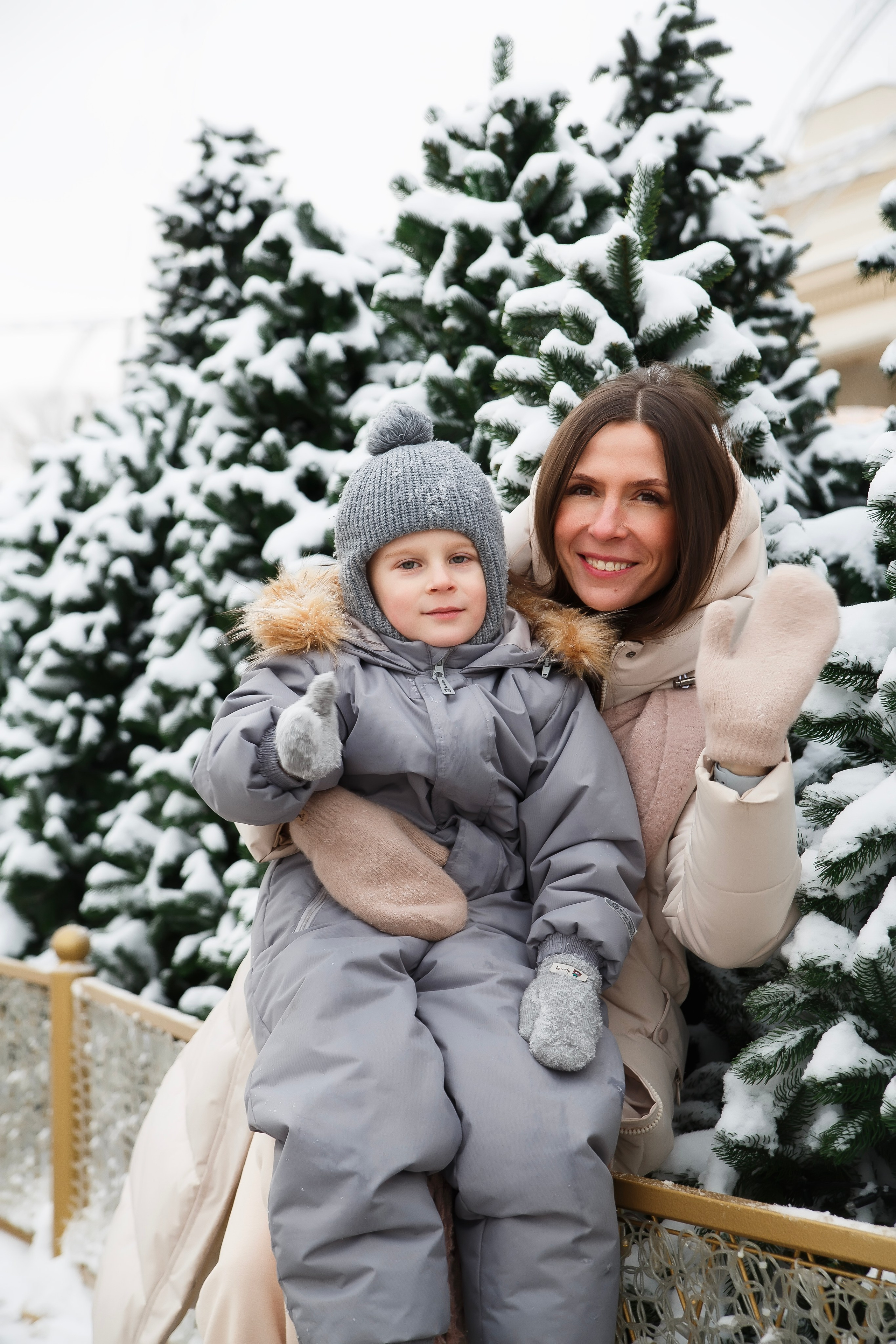 Зимняя семейная фотосессия. Индивидуальная и свадебная фотосъёмка в Москве и МО Ерёмин Павел