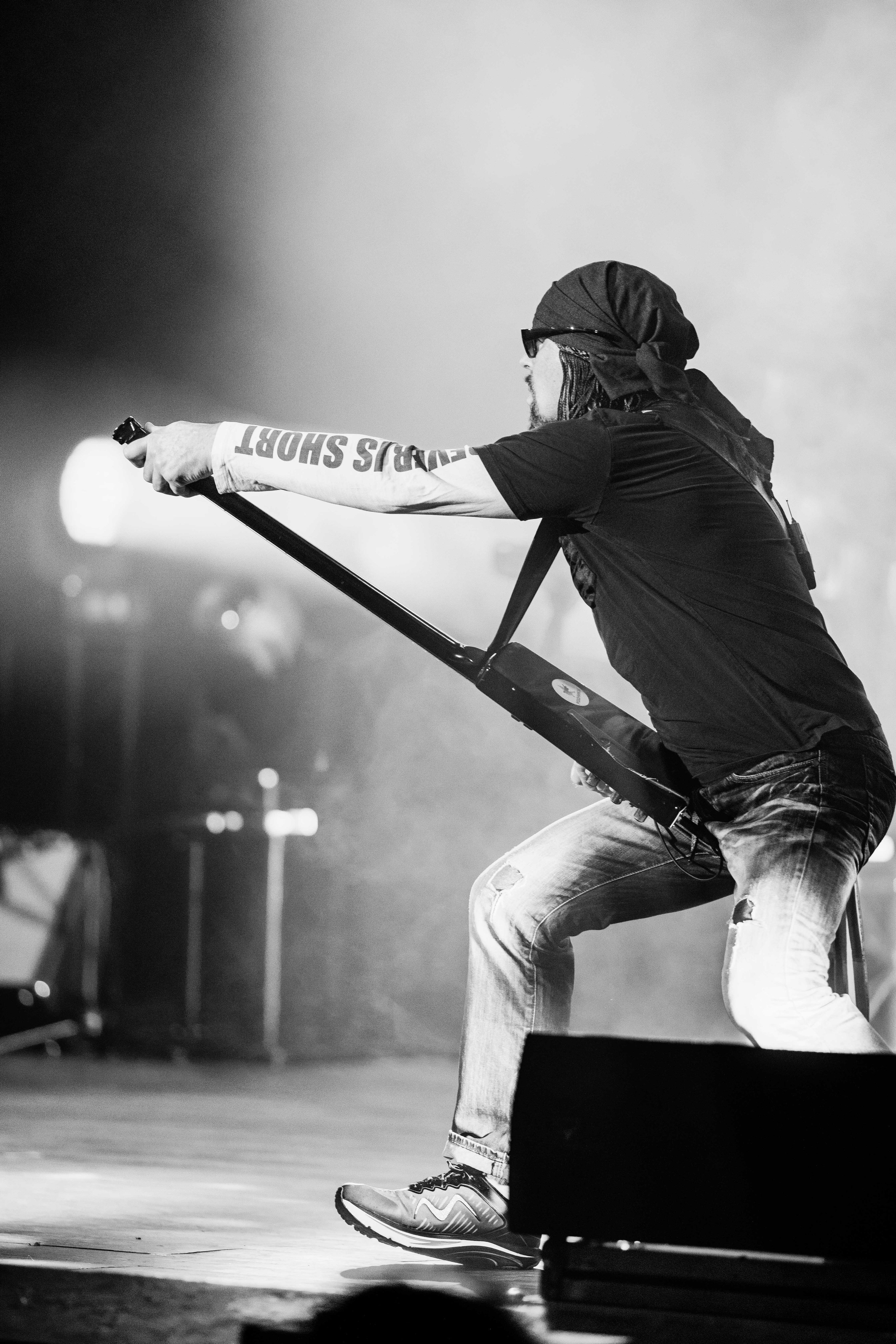 Концертное. ЧБ Фотограф Ольга Лесли